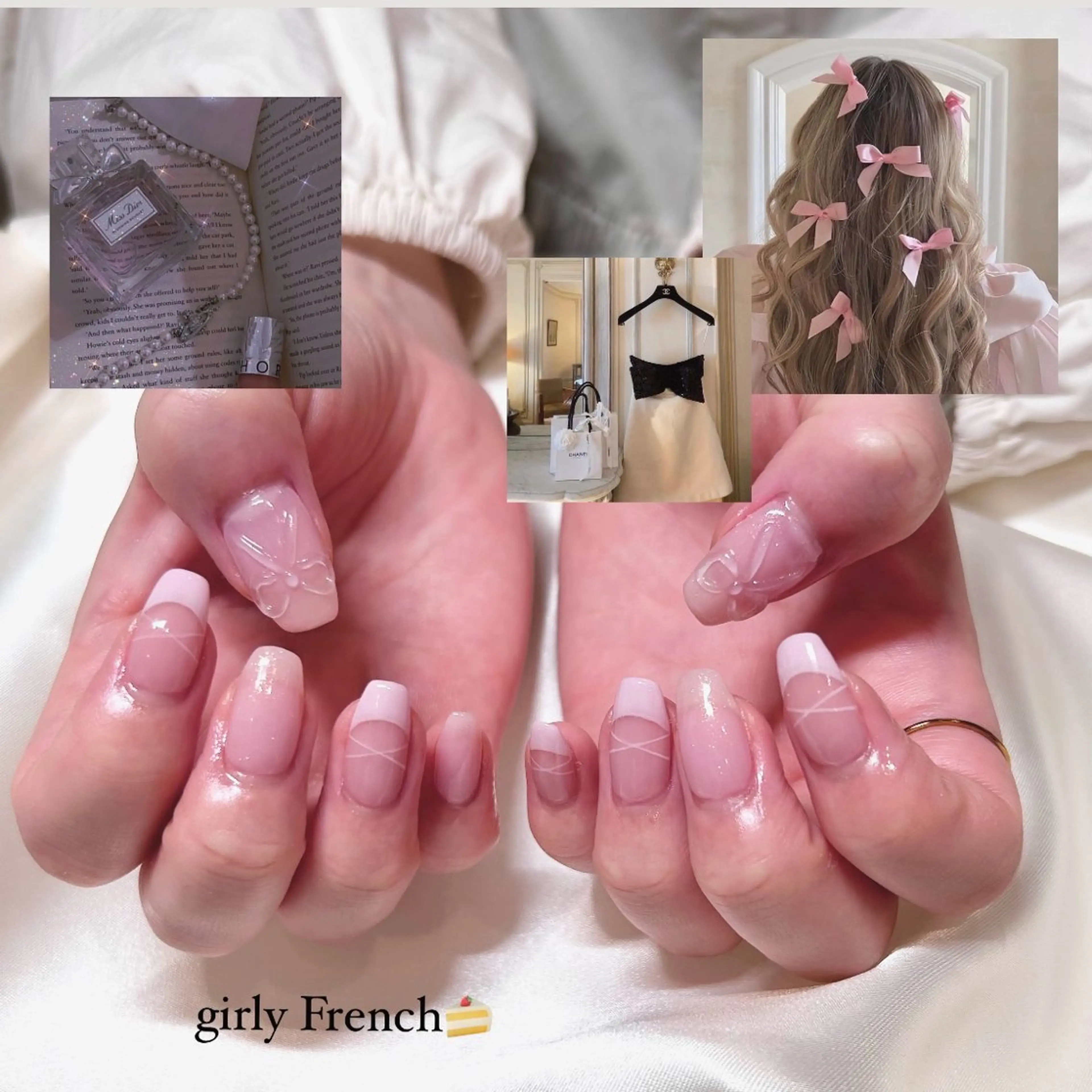 ネイル 長瀬 瑠霞のネイルデザイン