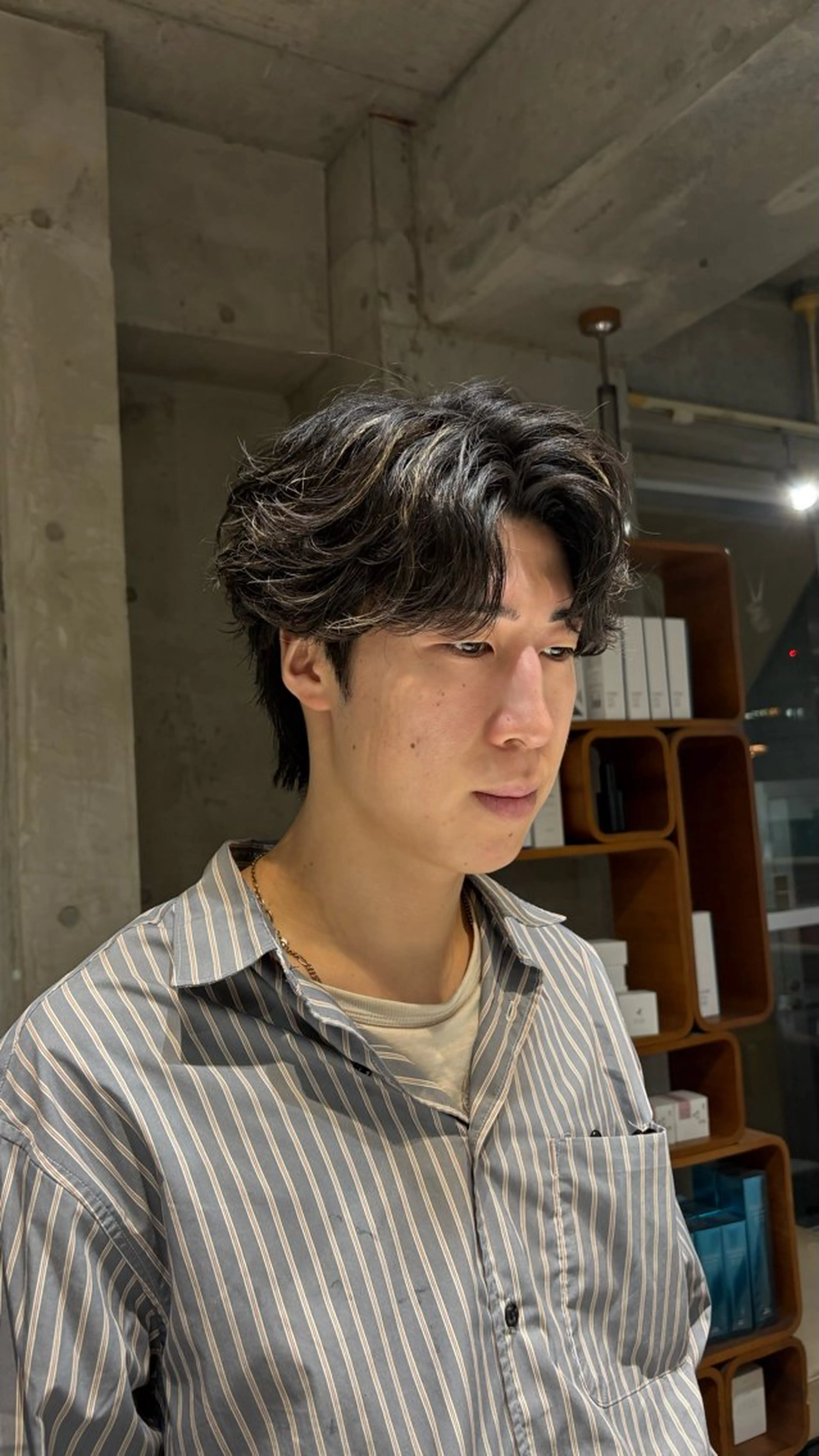 ショート パーマ メンズ fifth/メンズ パーマ/川﨑泰就のヘアスタイル