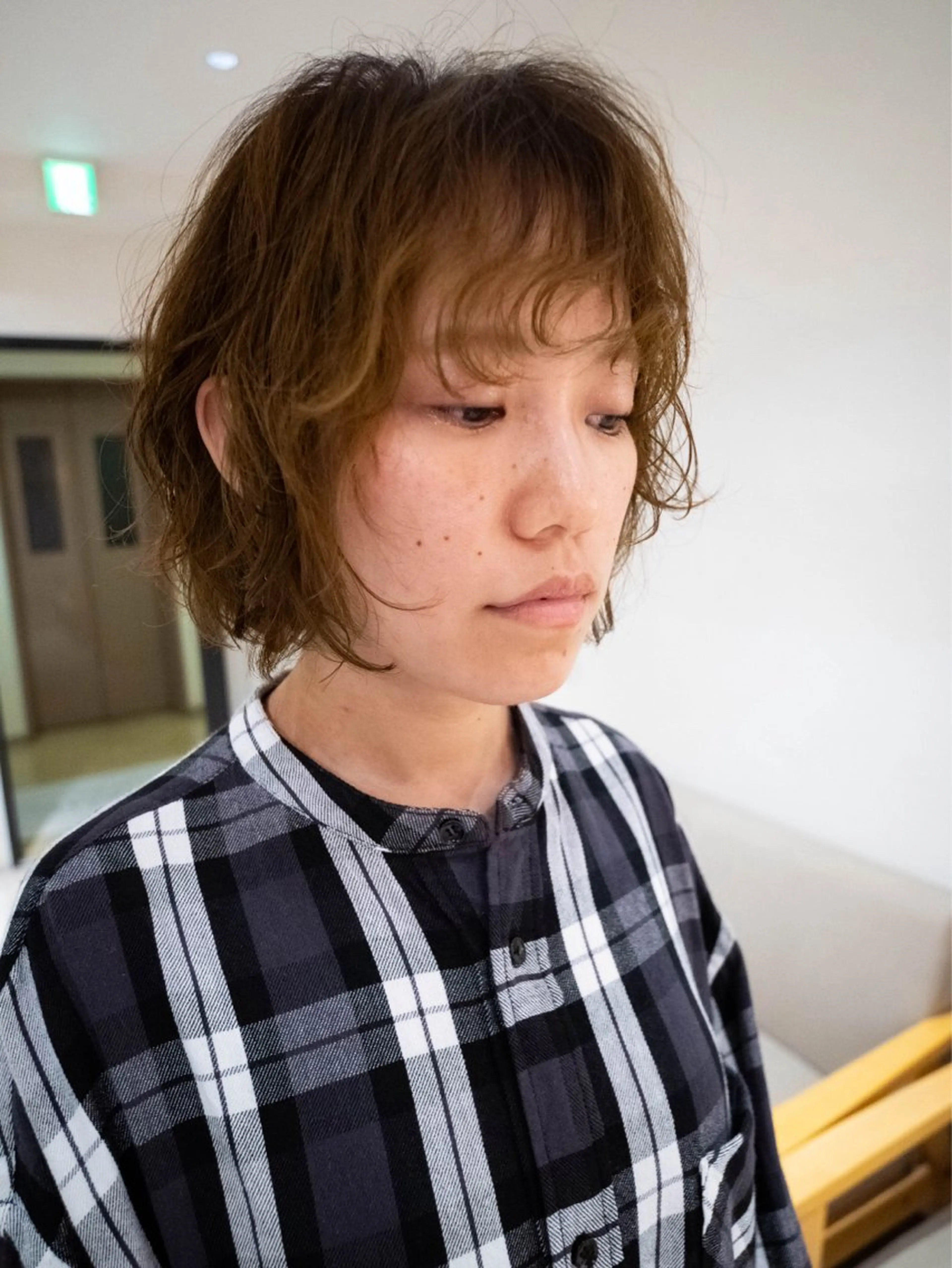 ショート パーマ パーマ特化 フシキサトシのヘアスタイル