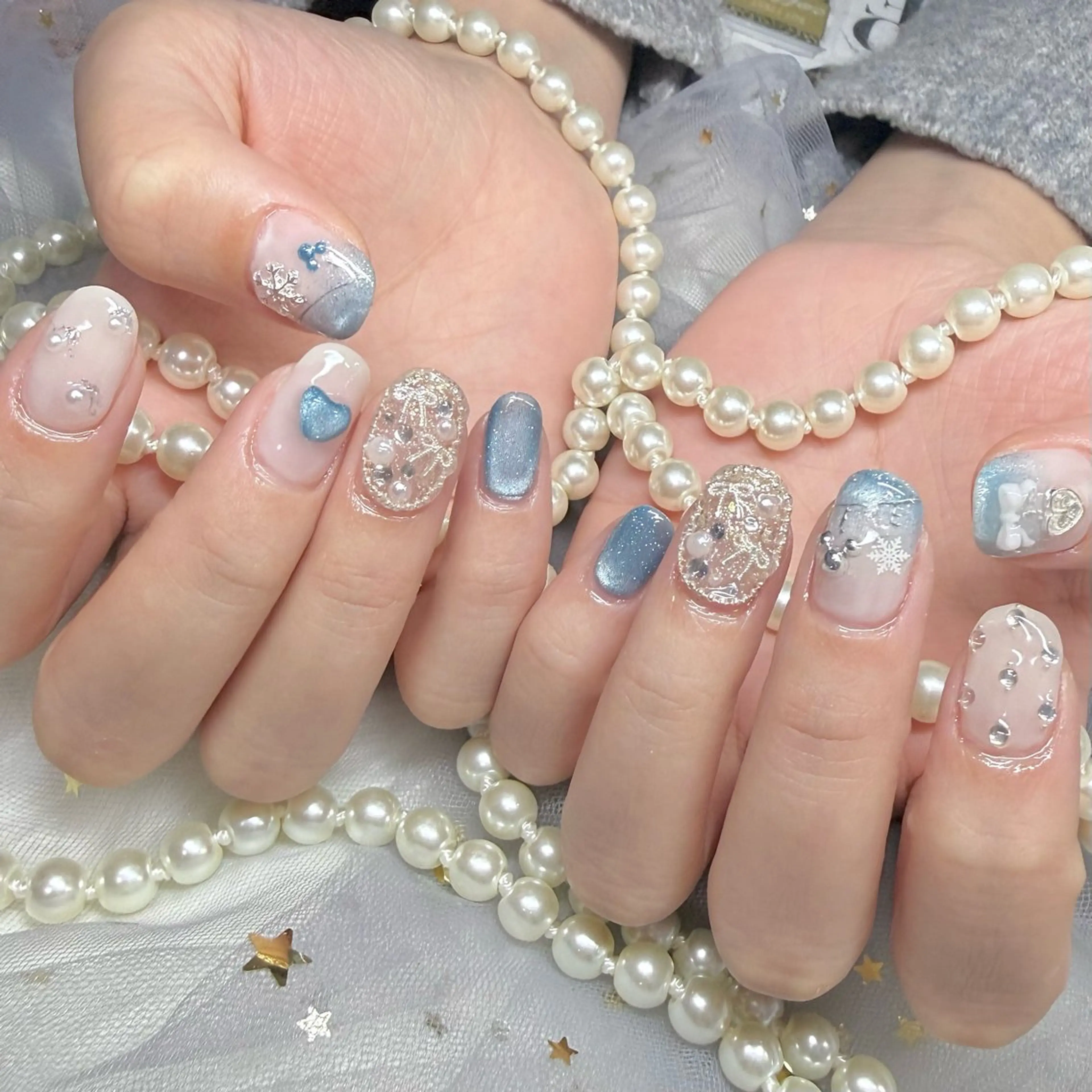 ネイル jelly fish / ゆいのネイルデザイン