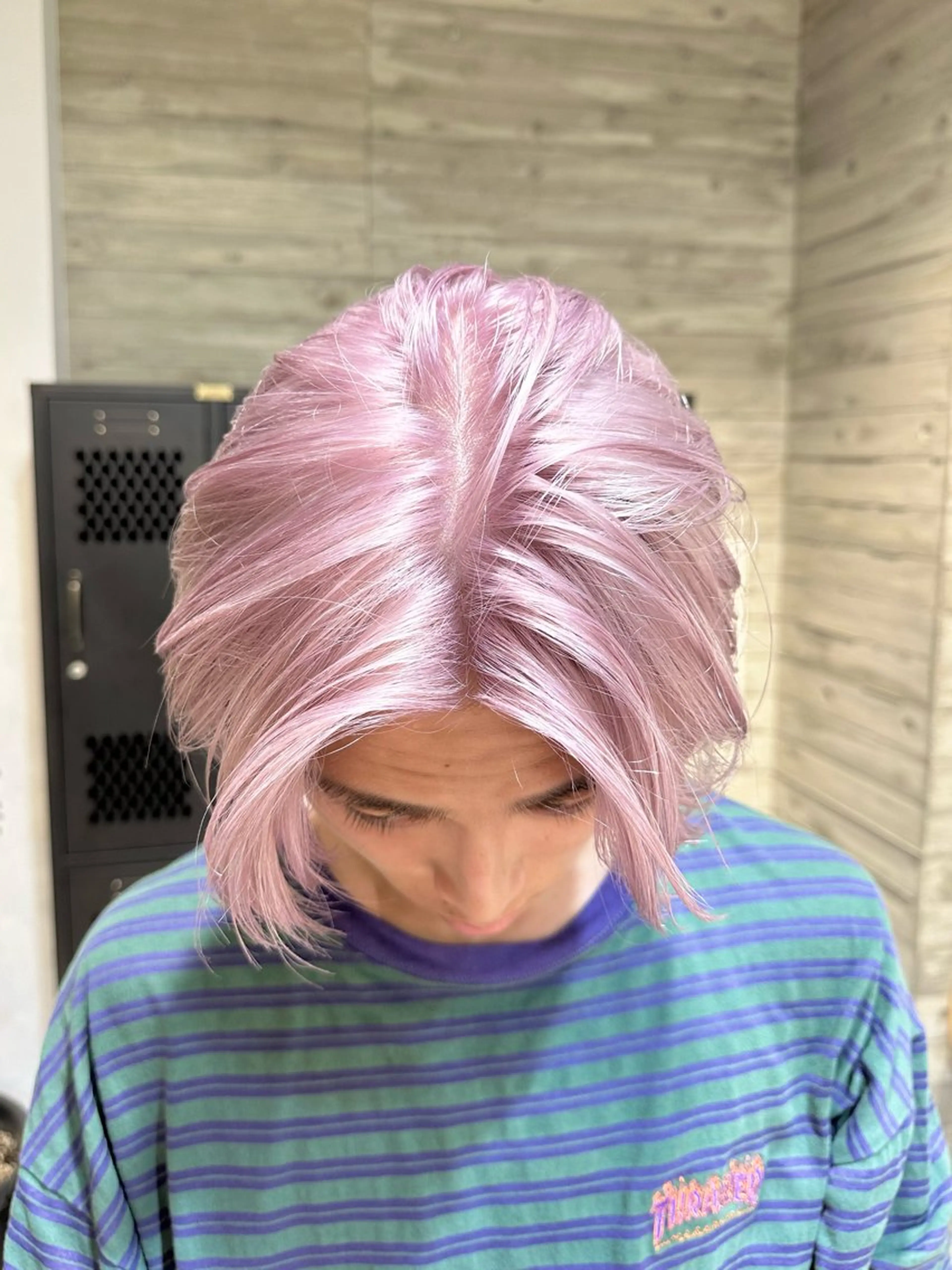 ショート カラー メンズ メンズハイトーン ハイトーンカラー ヘアカラー トリートメント kai .のヘアスタイル