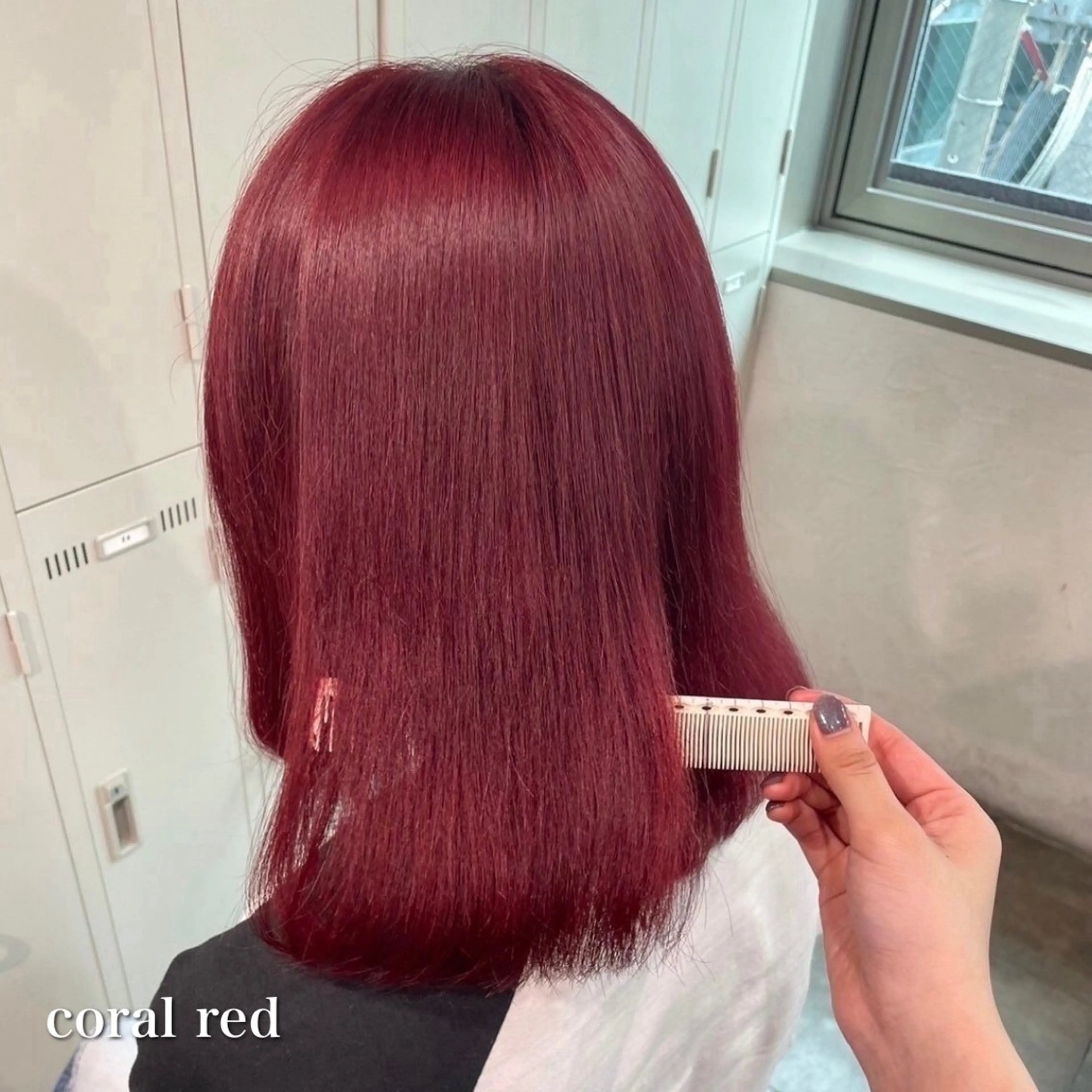 ミディアム NANA💓韓国ヘア /レイヤー/暖色💓のヘアスタイル