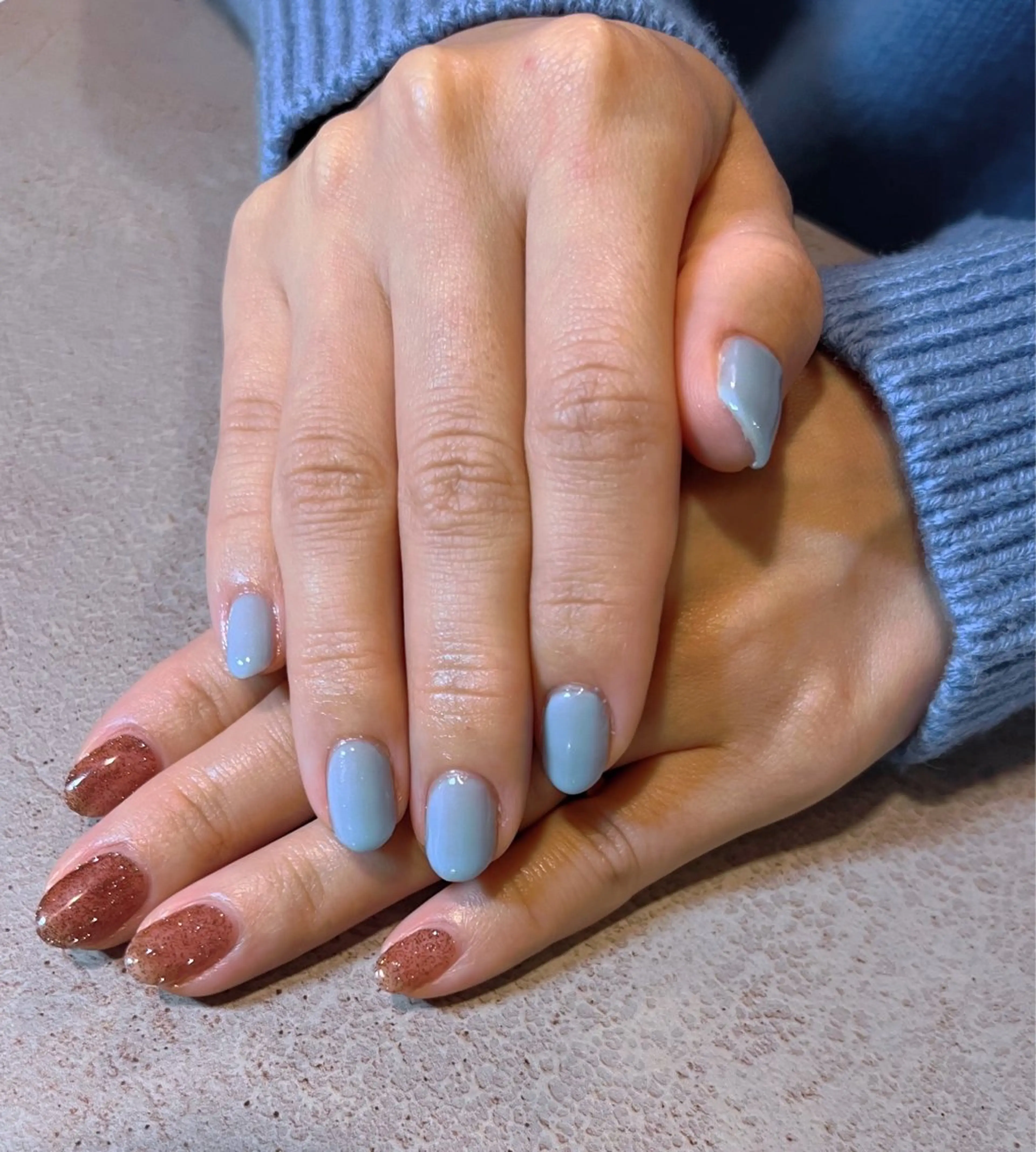 ネイル ラメ(グリッター) ハンドネイル ハンドケア Ｋｏｒｏｒ🌷 コロールのネイルデザイン