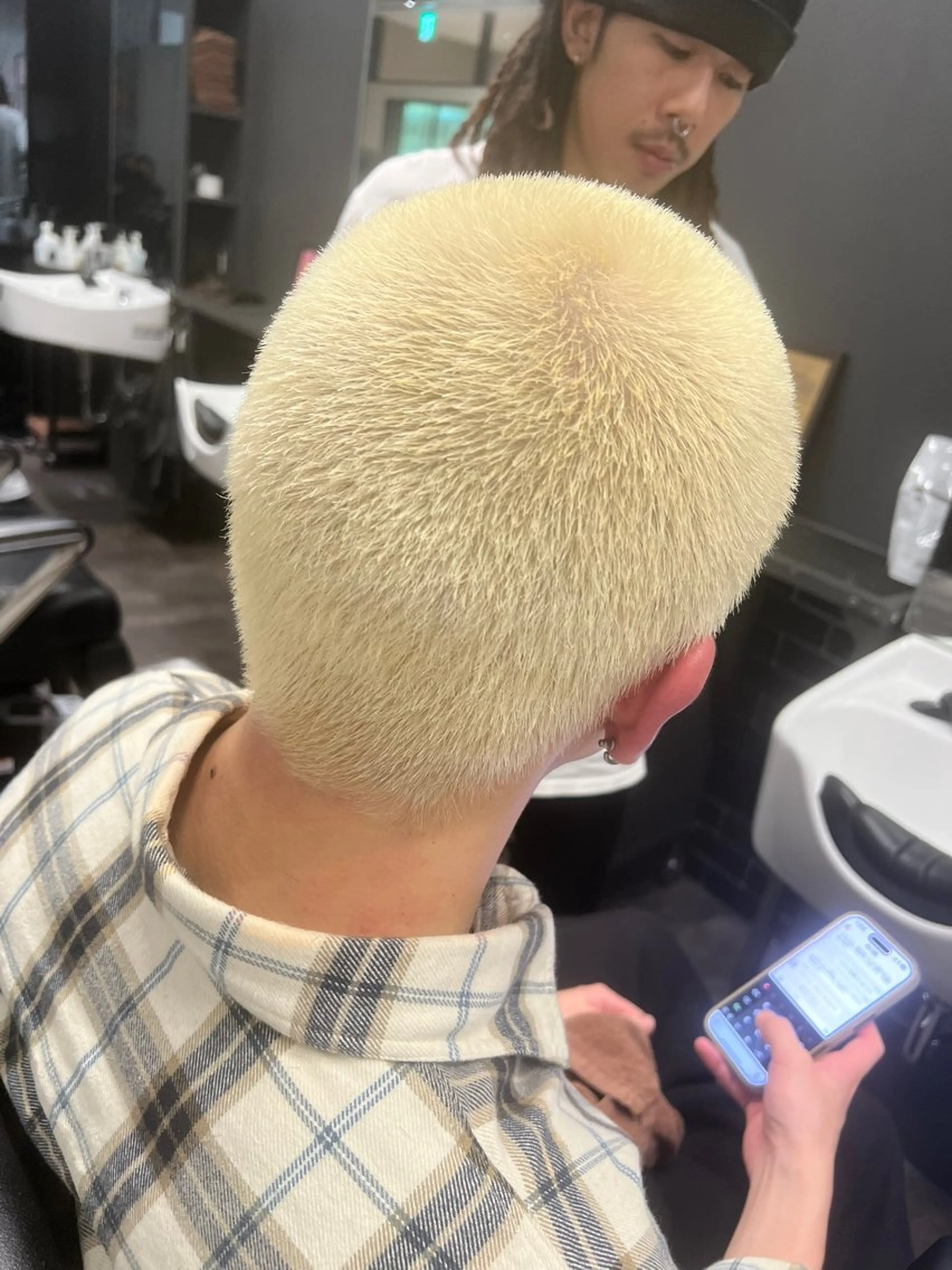 カット＋前頭ブリーチ限定の写真