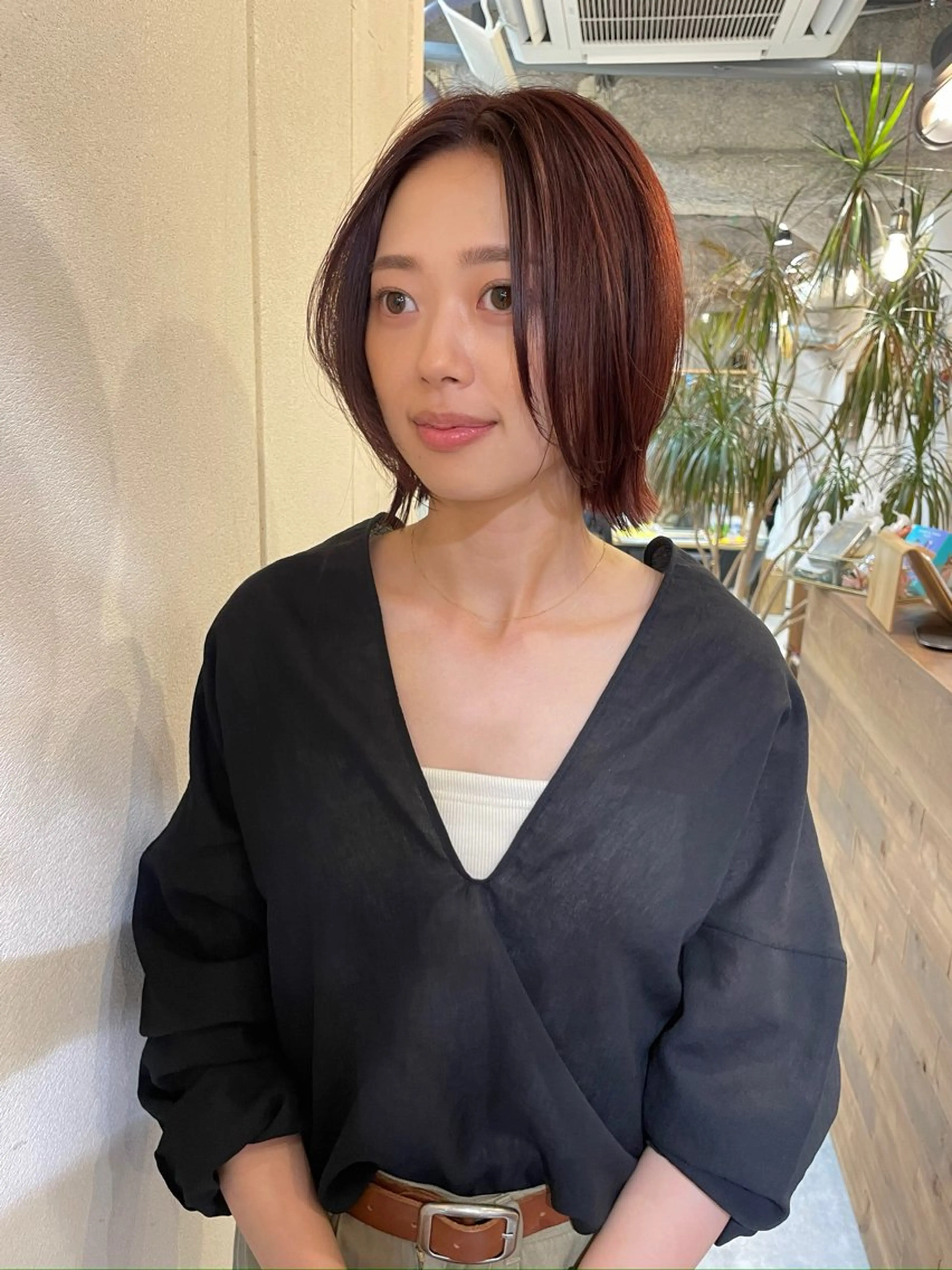 ショート カット ヘアカラー 透明感カラー 🦋AYAのヘアスタイル
