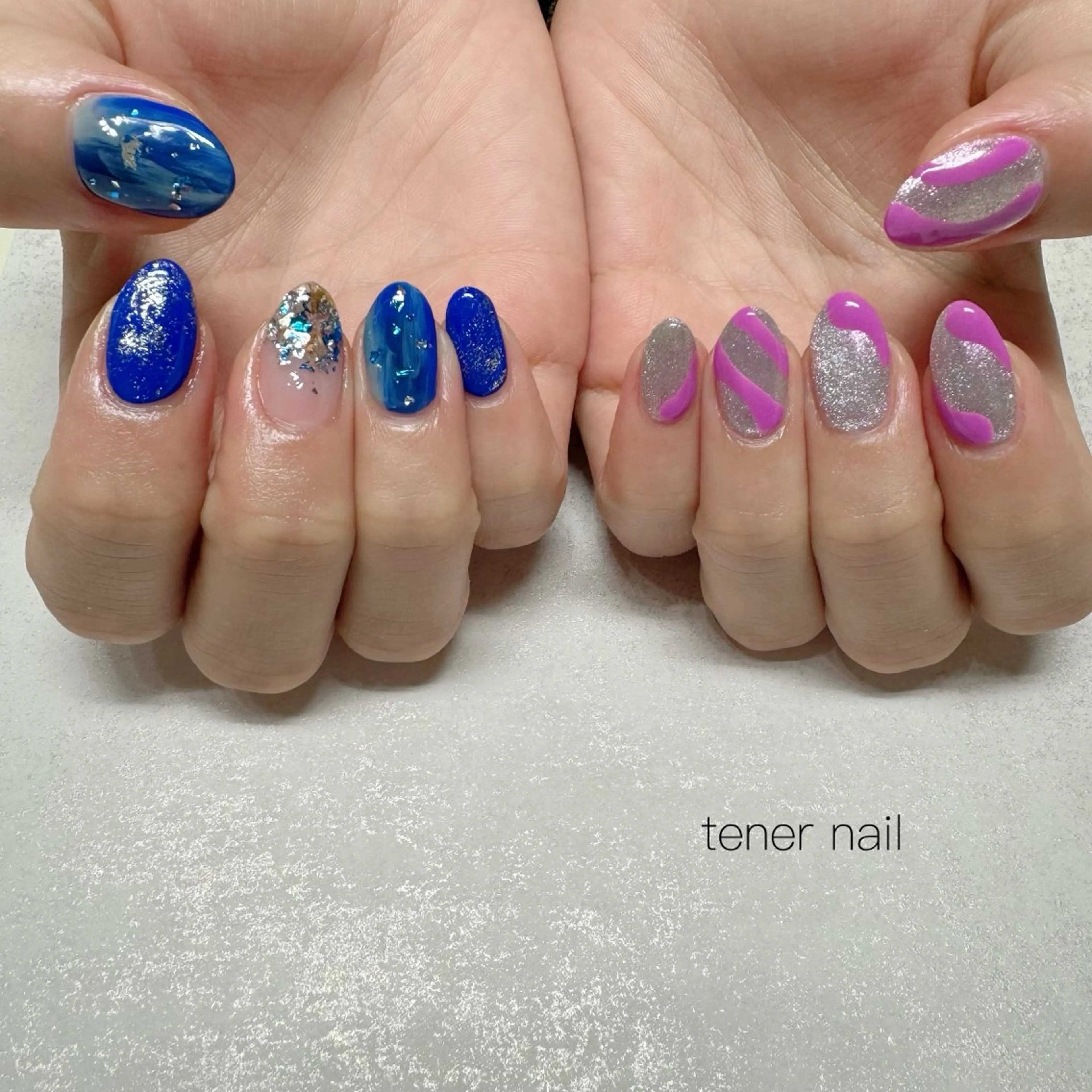 ネイル ニュアンスネイル ハンドネイル テネルネイル tener nailのネイルデザイン