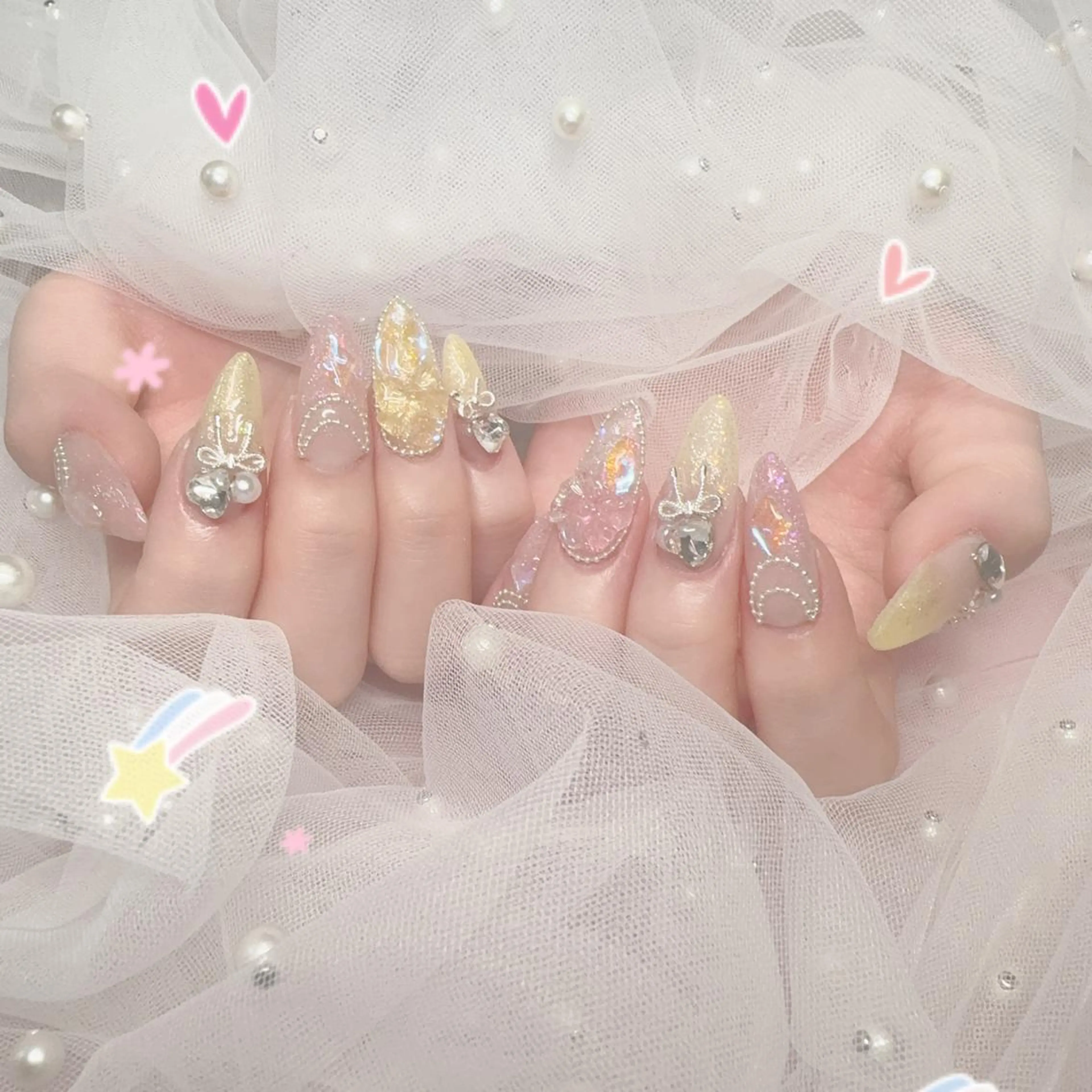 ネイル ハンドネイル 🎀シズカ nail🎀のネイルデザイン