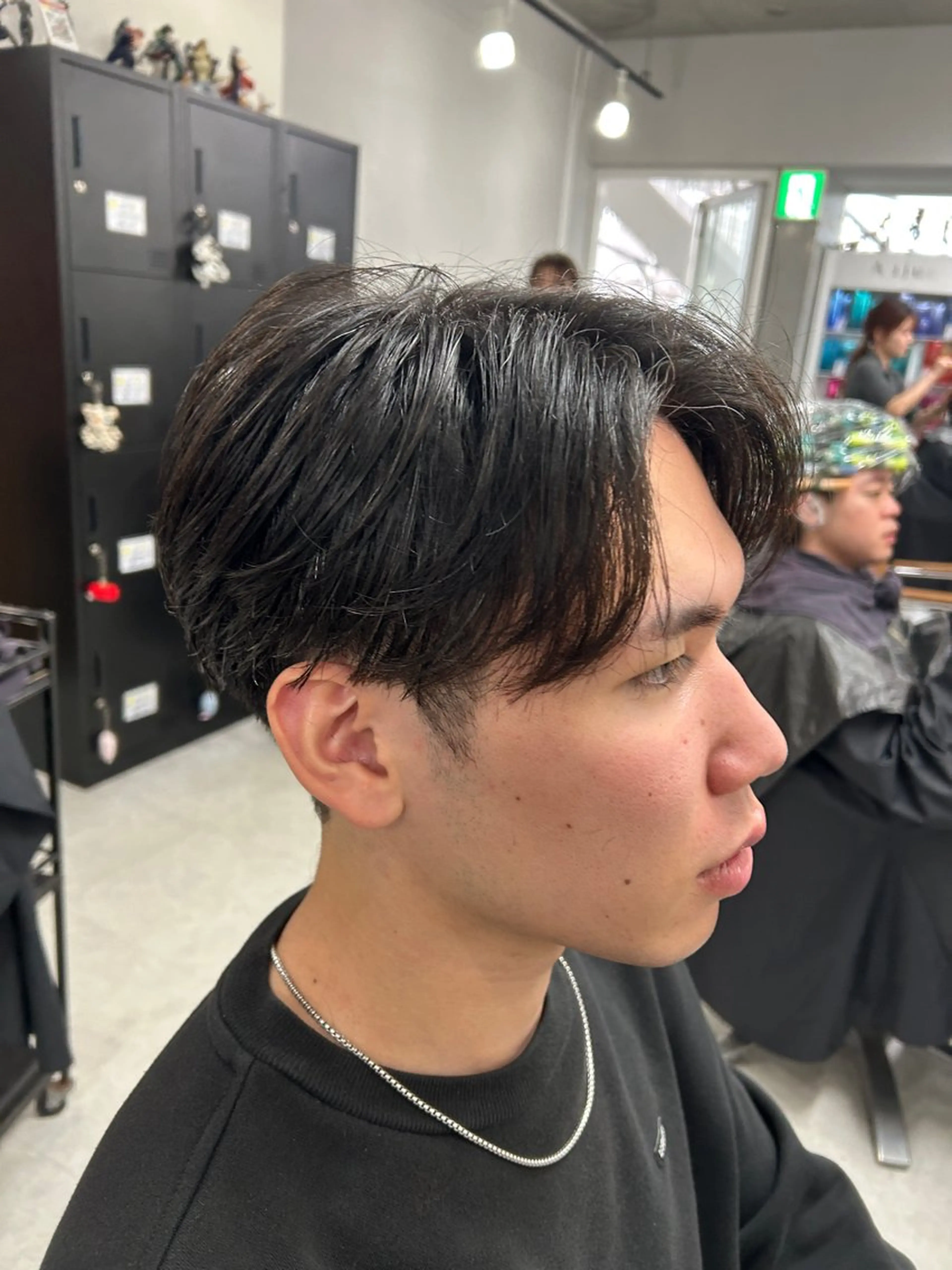 パーマ メンズ カット パーマ トリートメント ヘッドスパ ヘアセット カズキ🌼曲がる 縮毛矯正のヘアスタイル