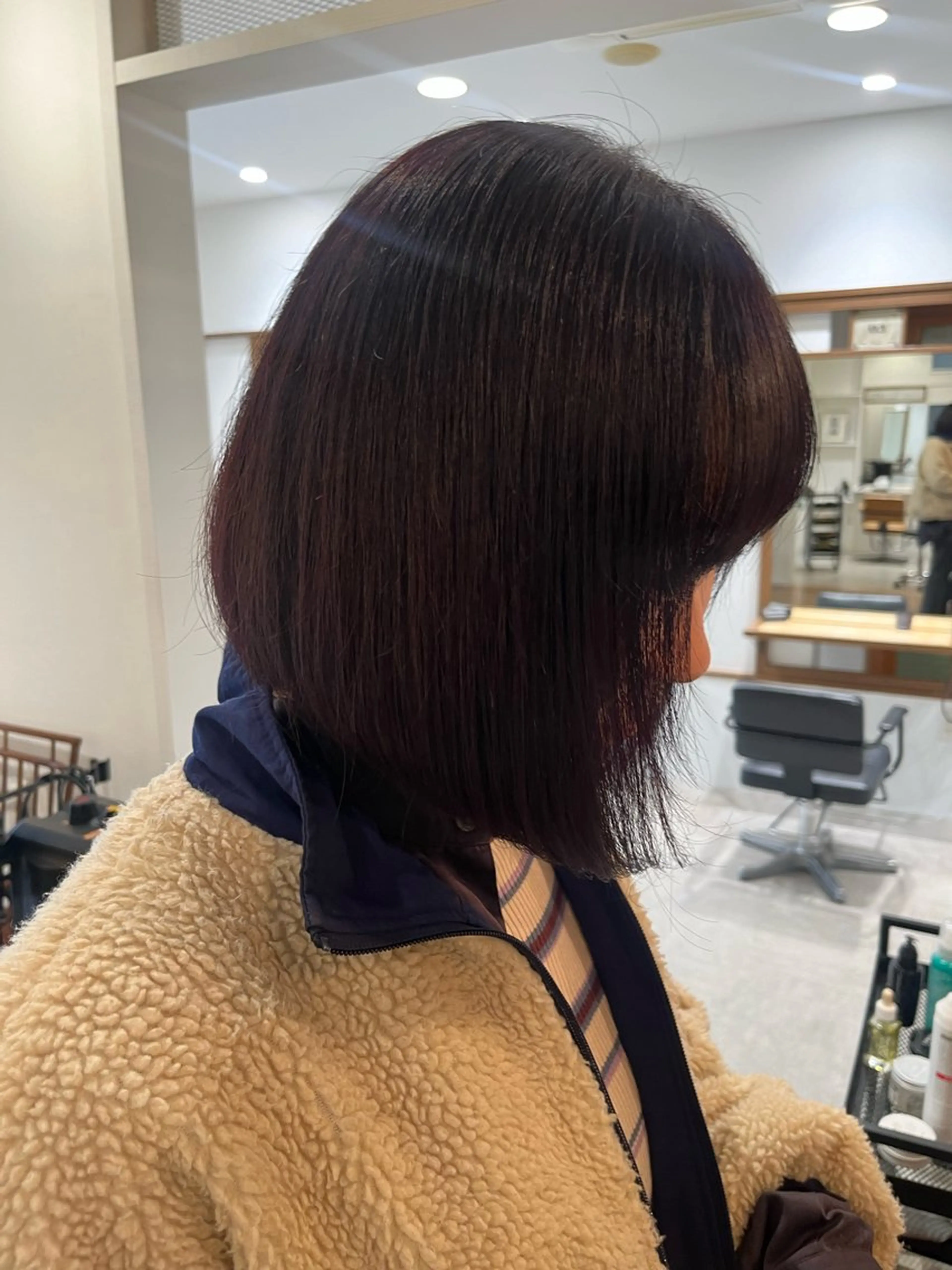ショート トリートメント ヘアカラー トリートメント 無料カットモデル‪✨ ✂️Nanami🌷のヘアスタイル
