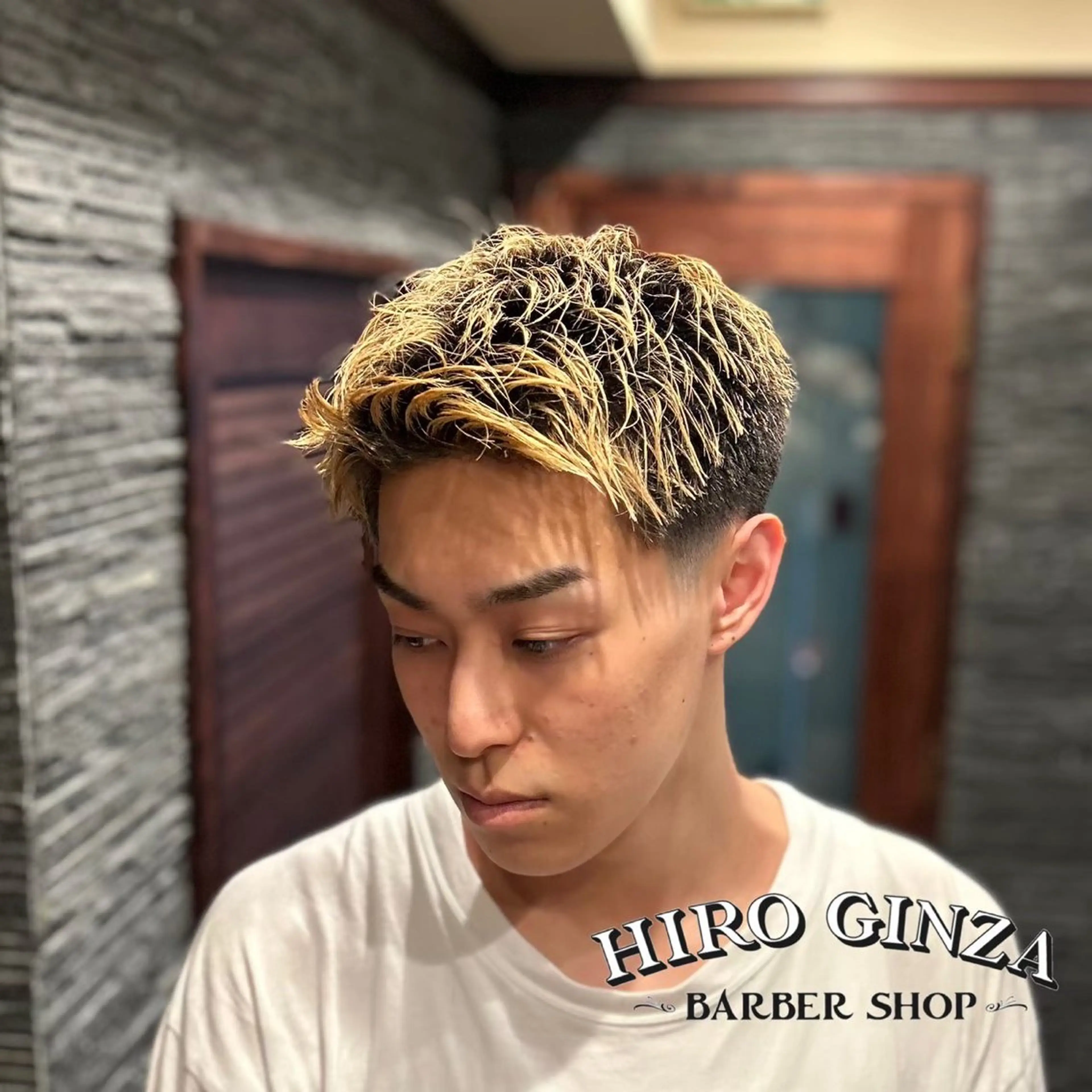 ショート メンズ アップバング フェードカット 工藤 優也のその他イメージ