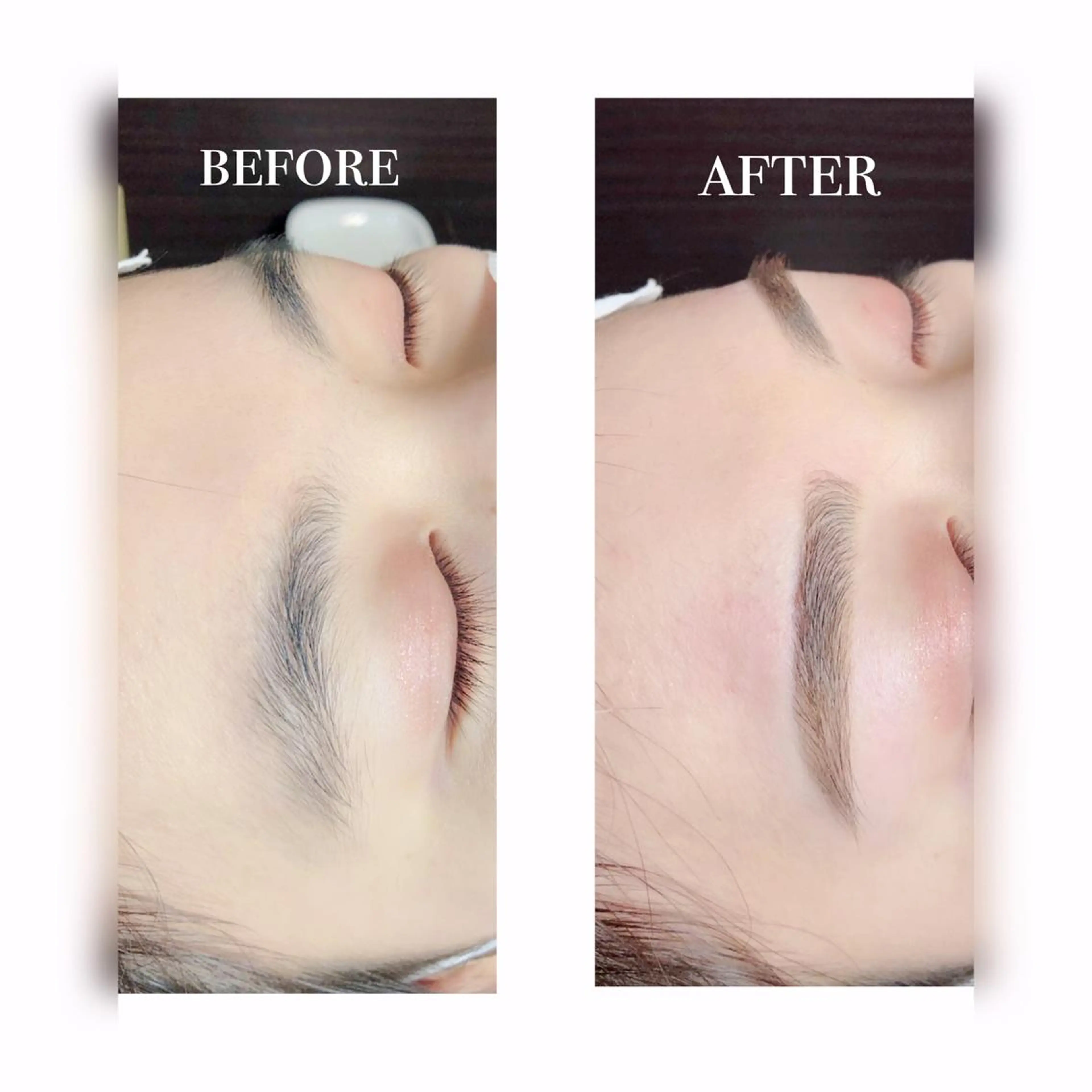 再来アイブロウスタイリングの写真