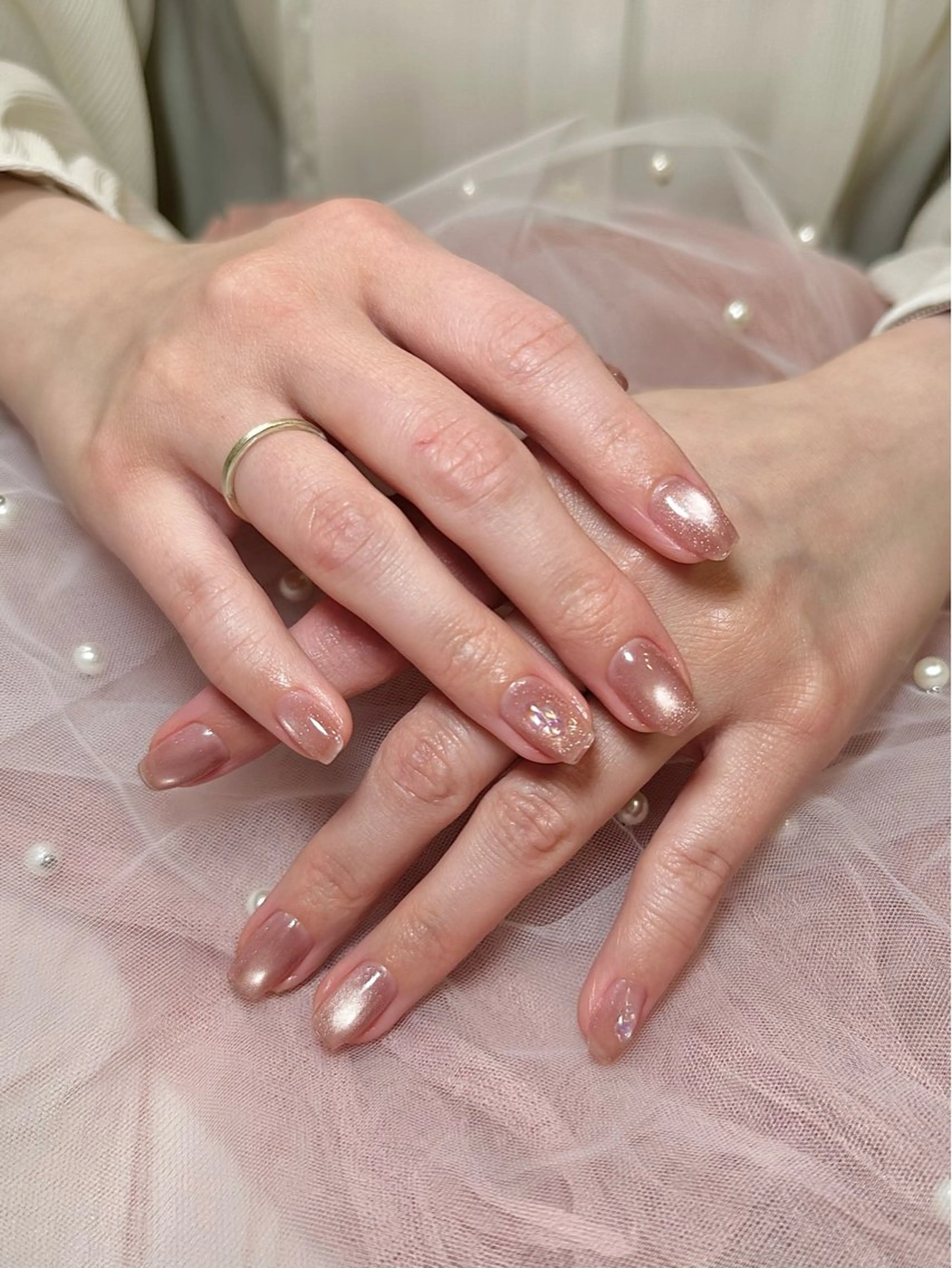 ネイル マグネットネイル ハンドネイル T. Kasumiのネイルデザイン