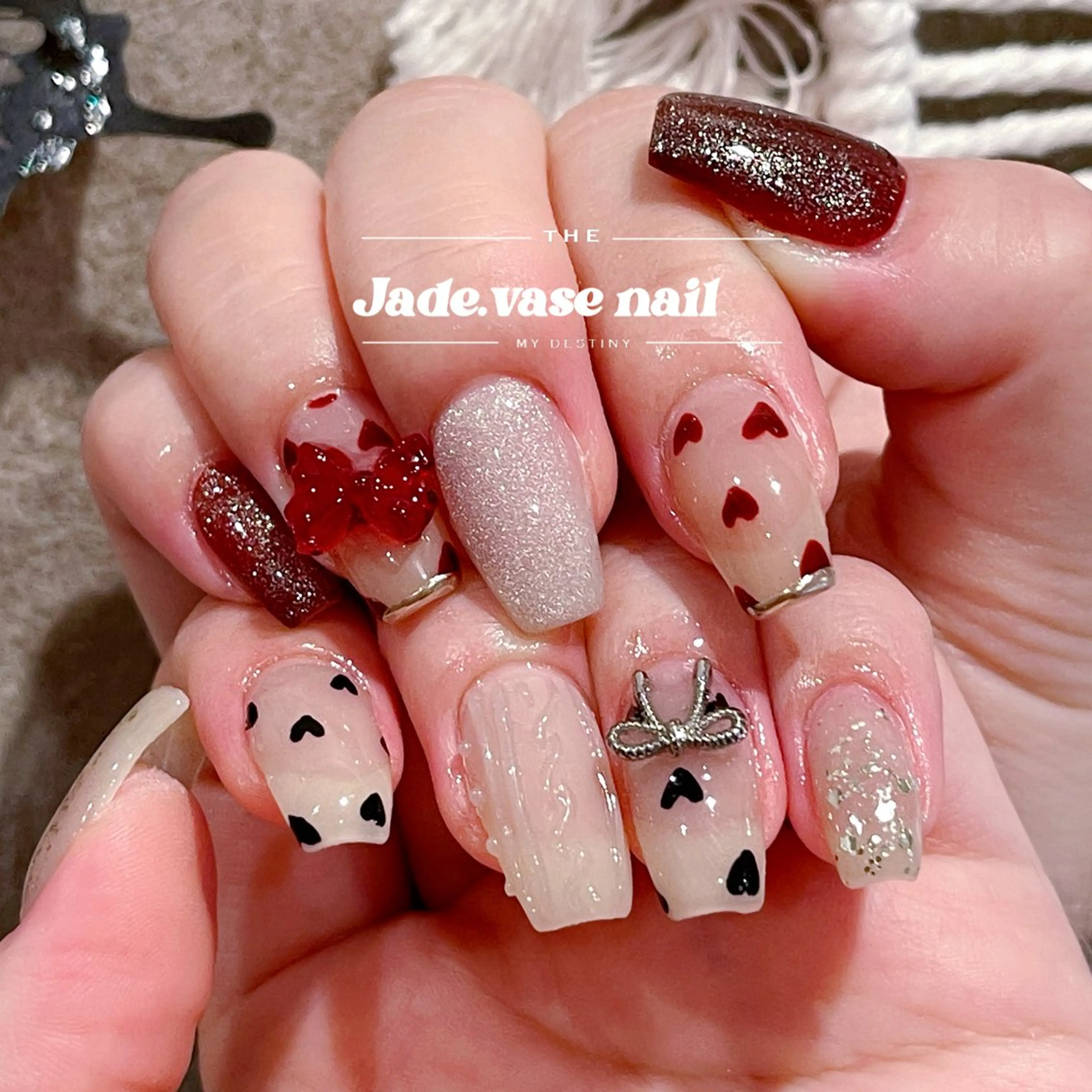 ネイル ハンドネイル ハンドケア ✰Jade.vase 银座のネイルデザイン