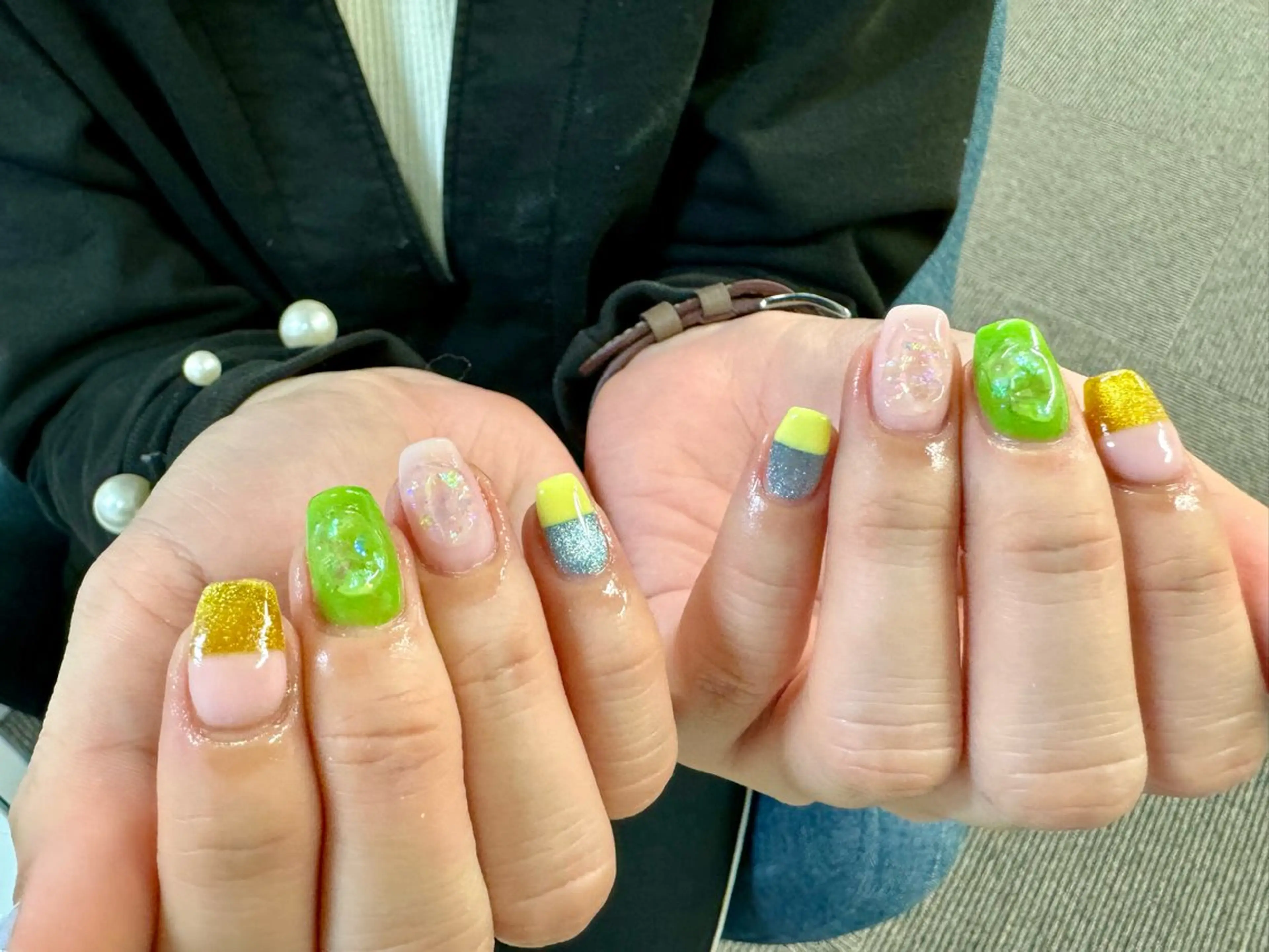 ネイル 春ネイル ハンドネイル tsumeasobi所属・tsumeasobi 🪬macoのネイルデザイン