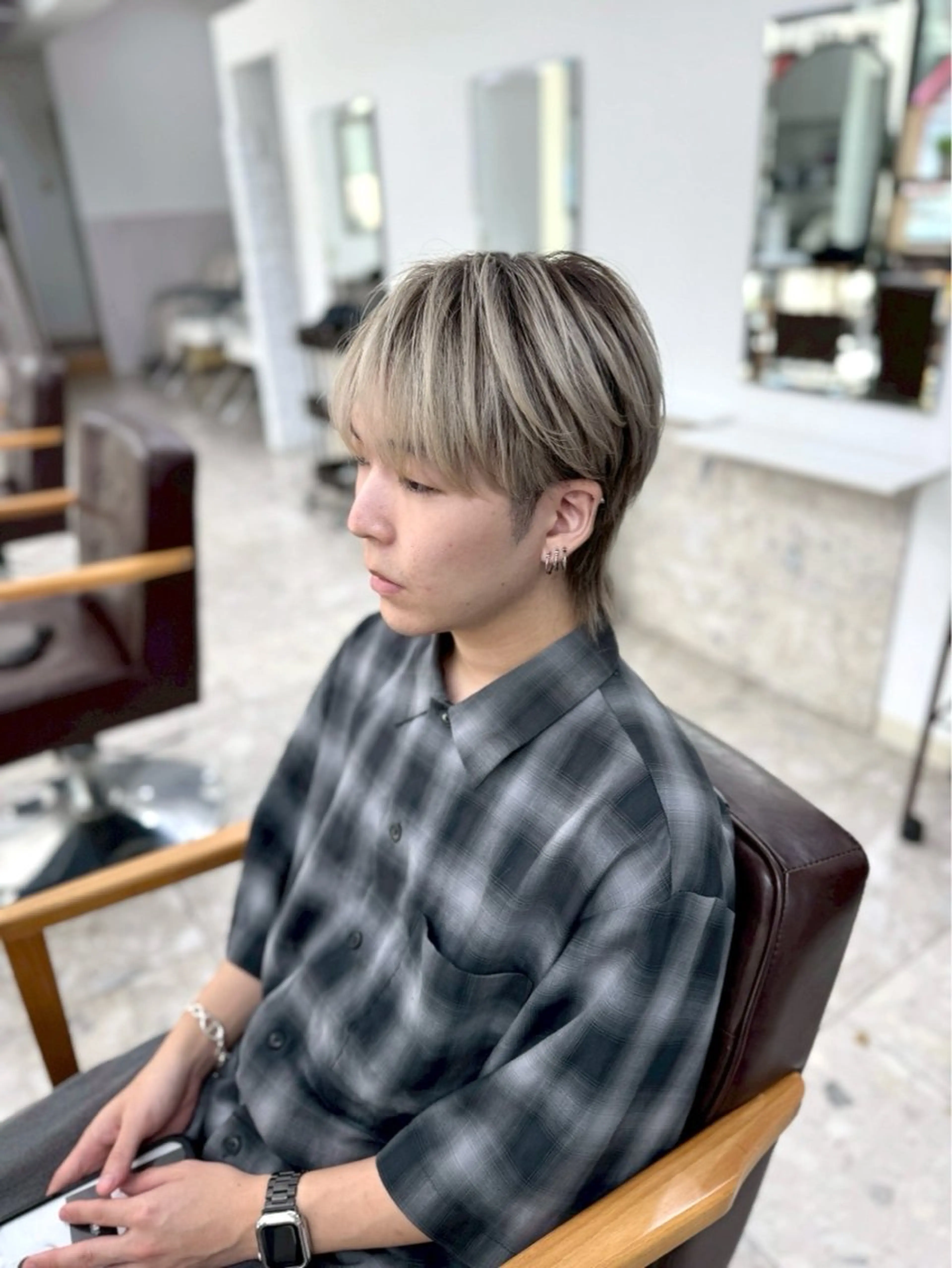 メンズ メンズカットモデル 募集中 西郷のヘアスタイル