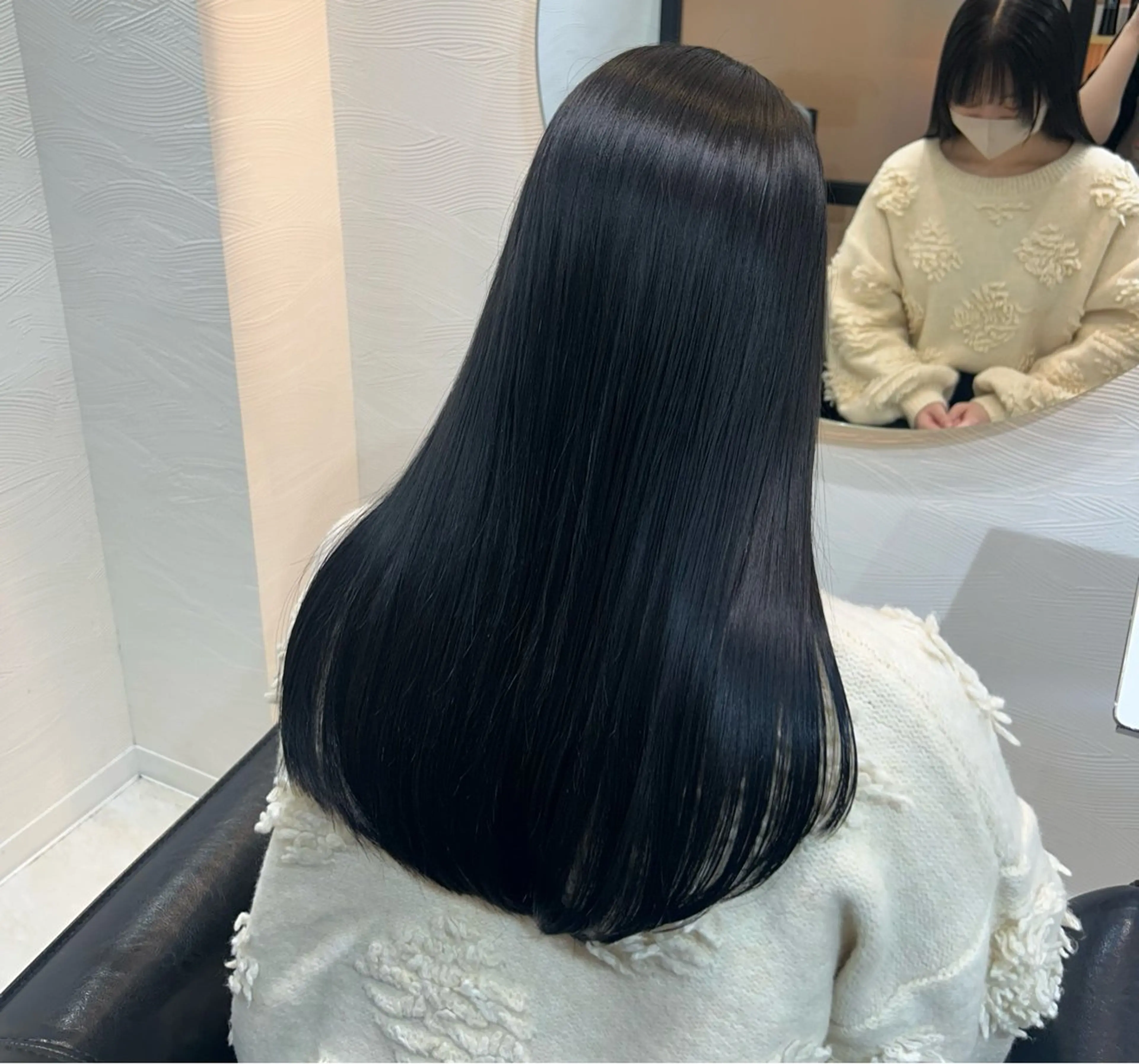 ロング カラー カット ヘアカラー トリートメント 🤍透明感/韓国風 🤍サクラギヒトミのヘアスタイル