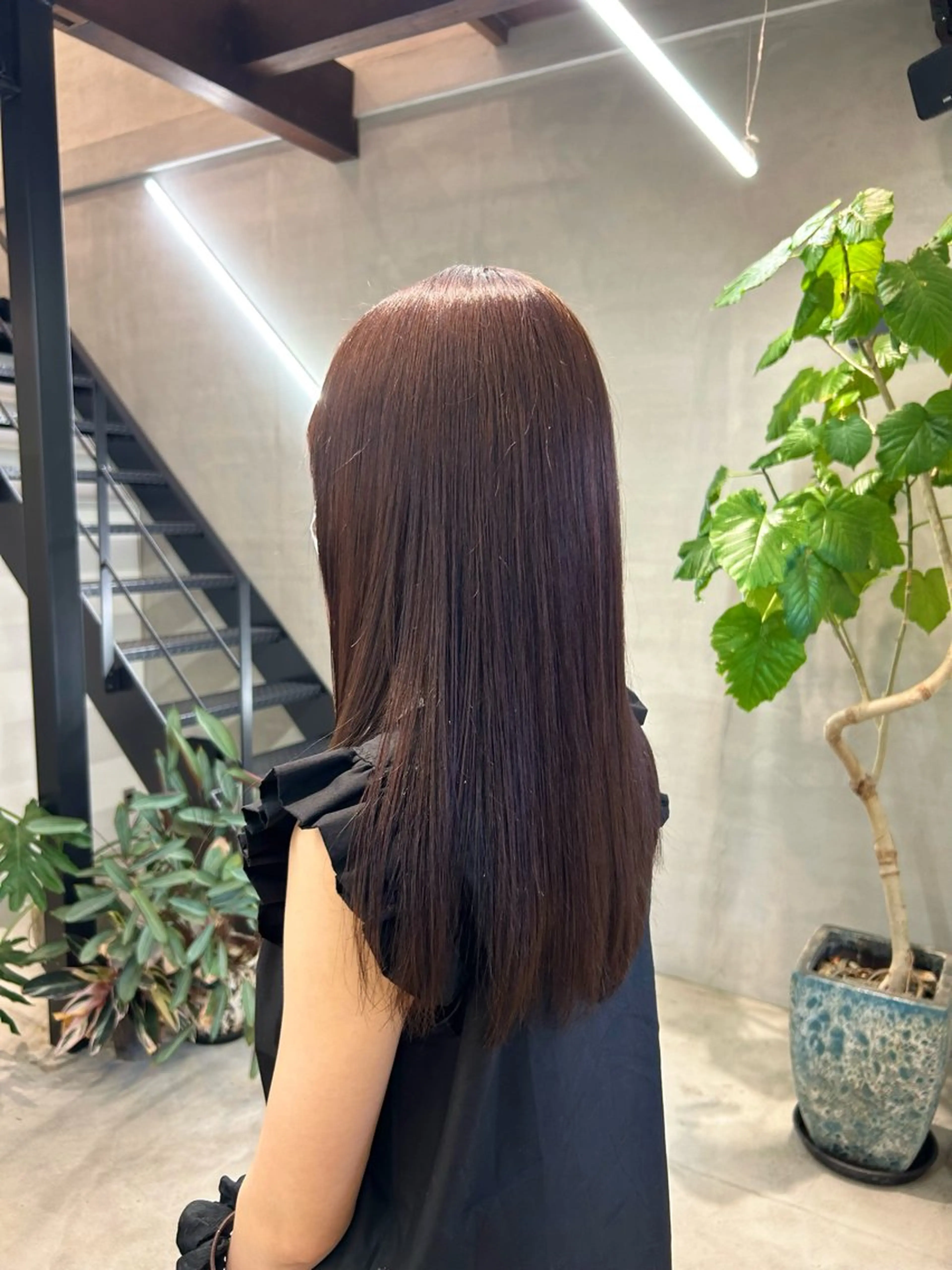 ロング カラー 透明感カラー/ 顔周りcut♡シホのヘアスタイル