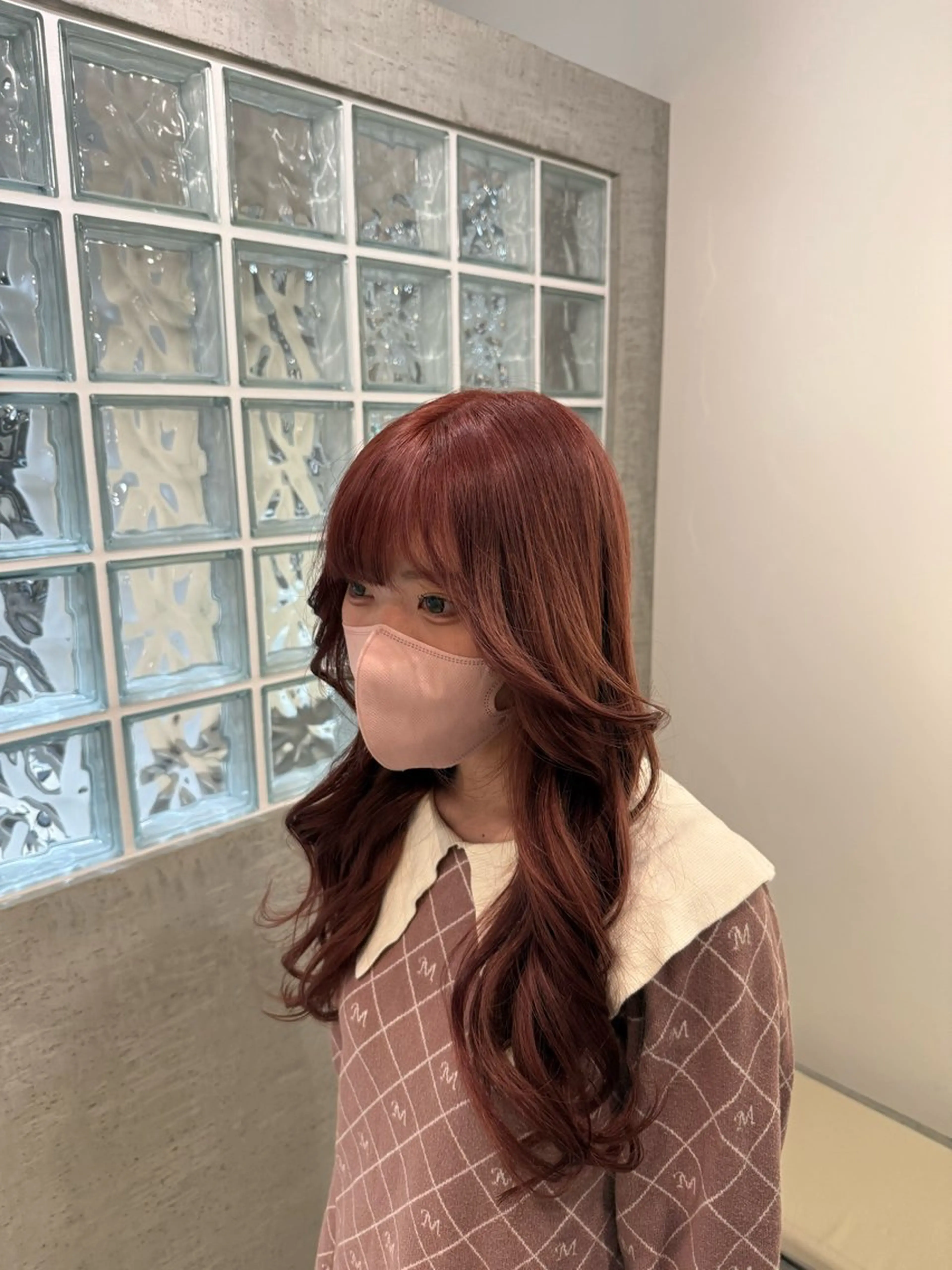 ロング カラー ヘアカラー トリートメント 暖色カラー🌈／ パーマ🌀／凜太郎のヘアスタイル