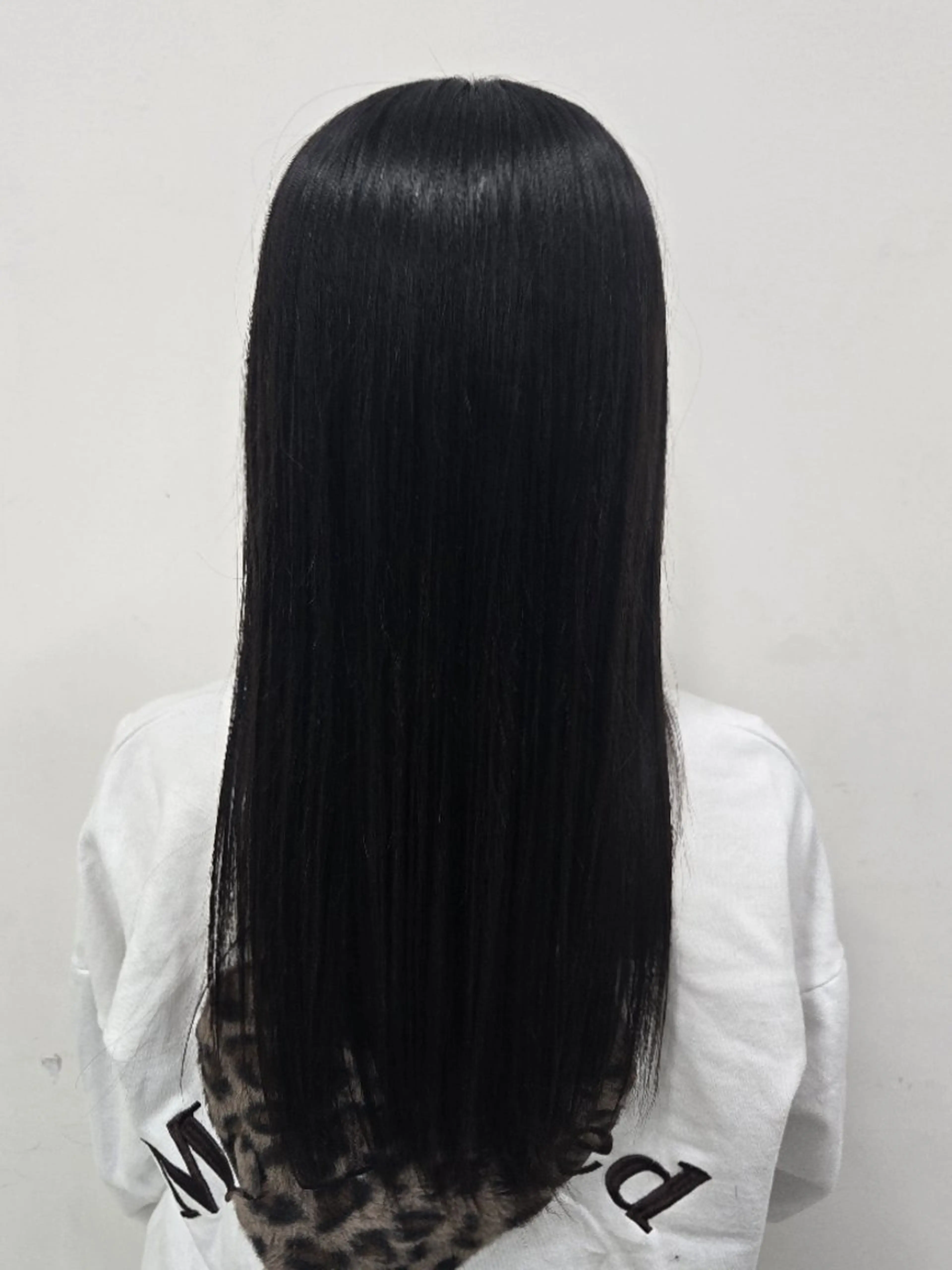 ロング 縮毛矯正 芝山 穂花のヘアスタイル