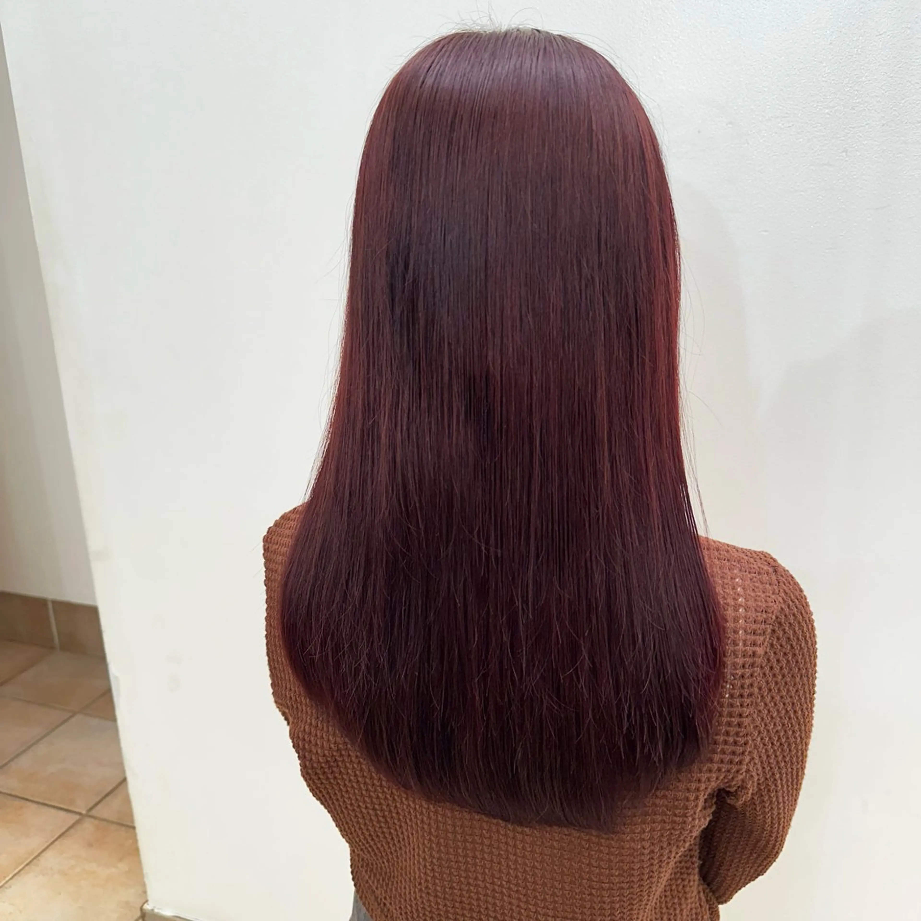 セミロング ピンクラベンダー ✵ ✯MOMOKA✯ ✵のヘアスタイル