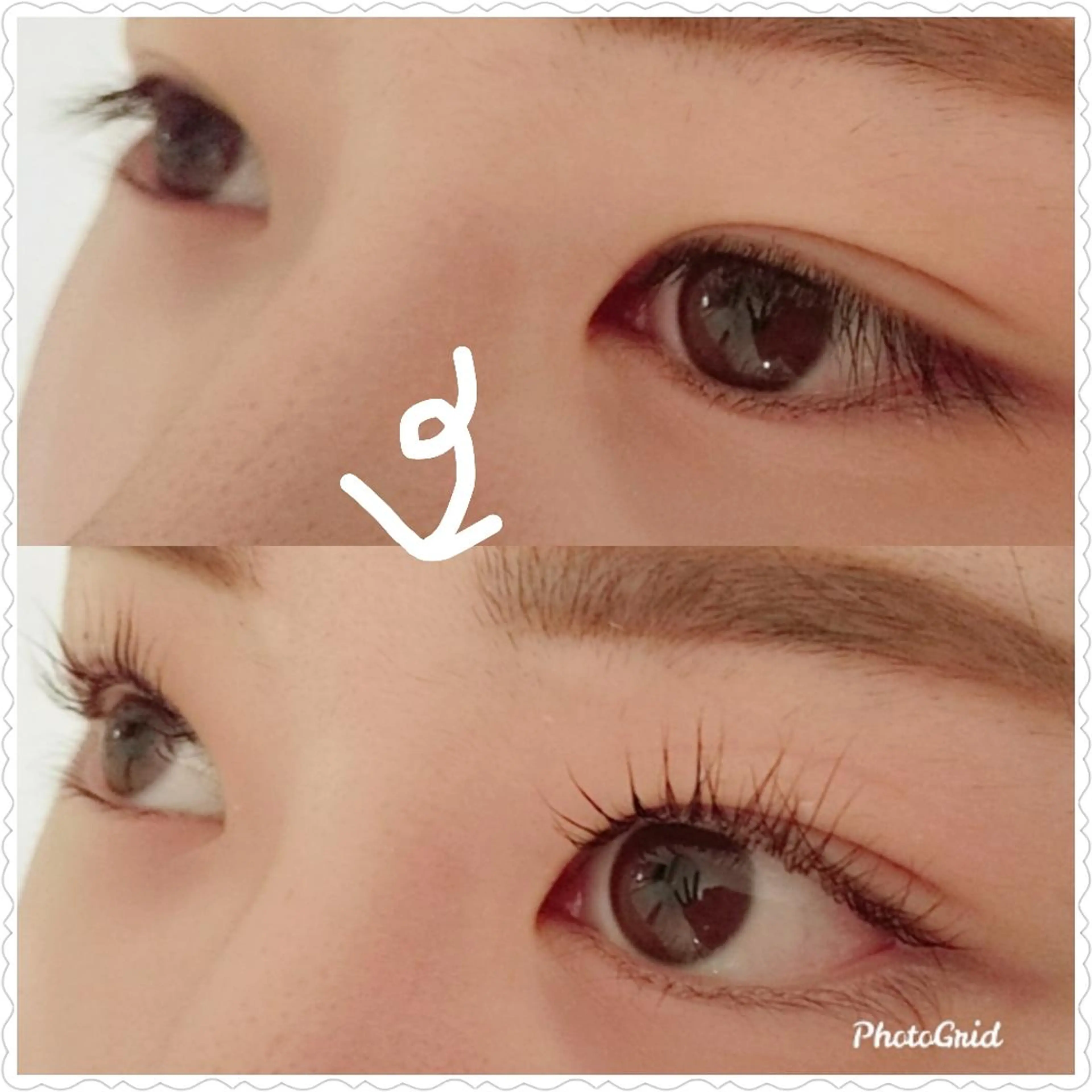 マツエク・マツパ 💡次世代LED -TIARA💡のマツエク・マツパデザイン