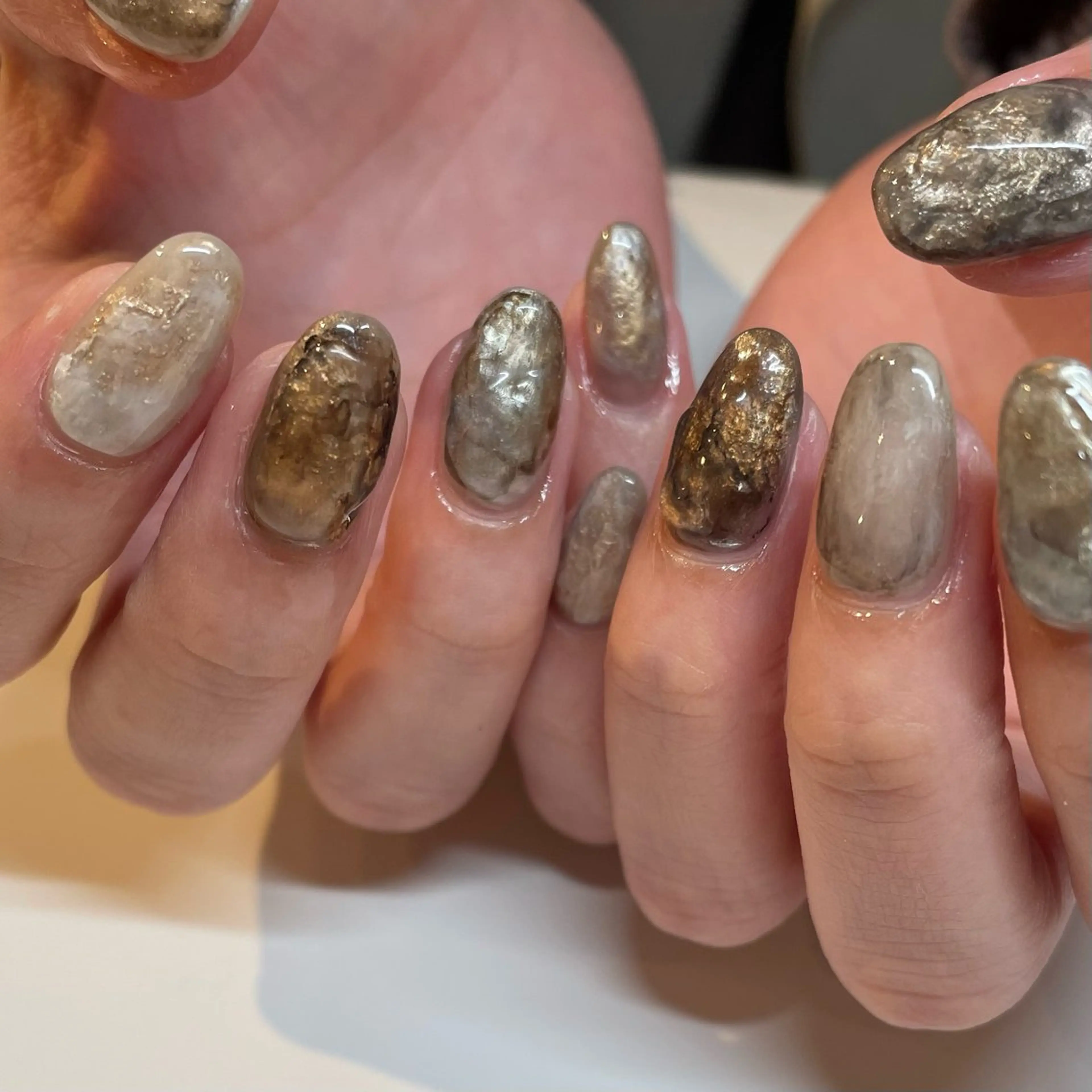 ネイル ニュアンスネイル Manon Yuiのネイルデザイン