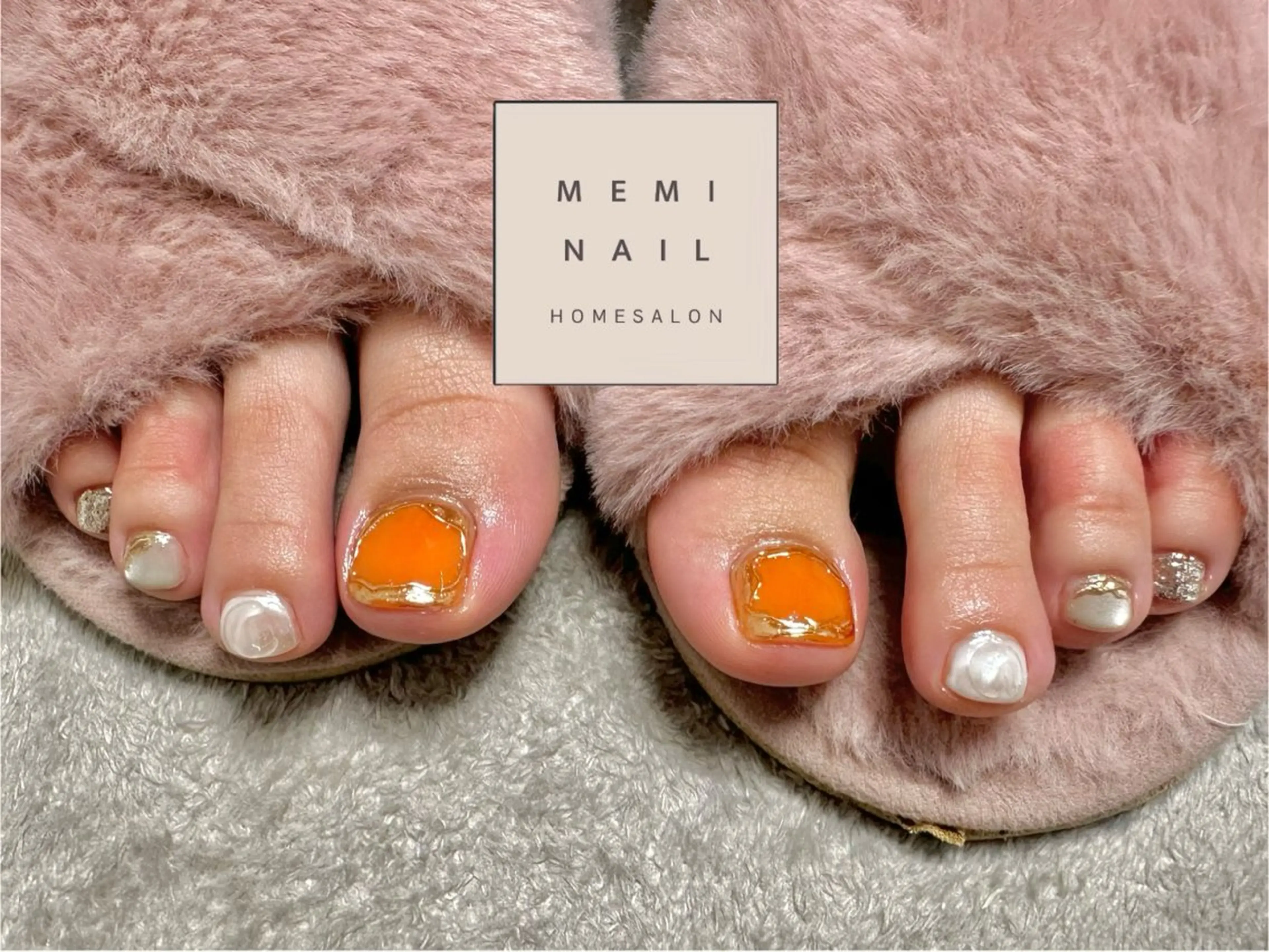 ネイル フットネイル MEMI NAILのネイルデザイン