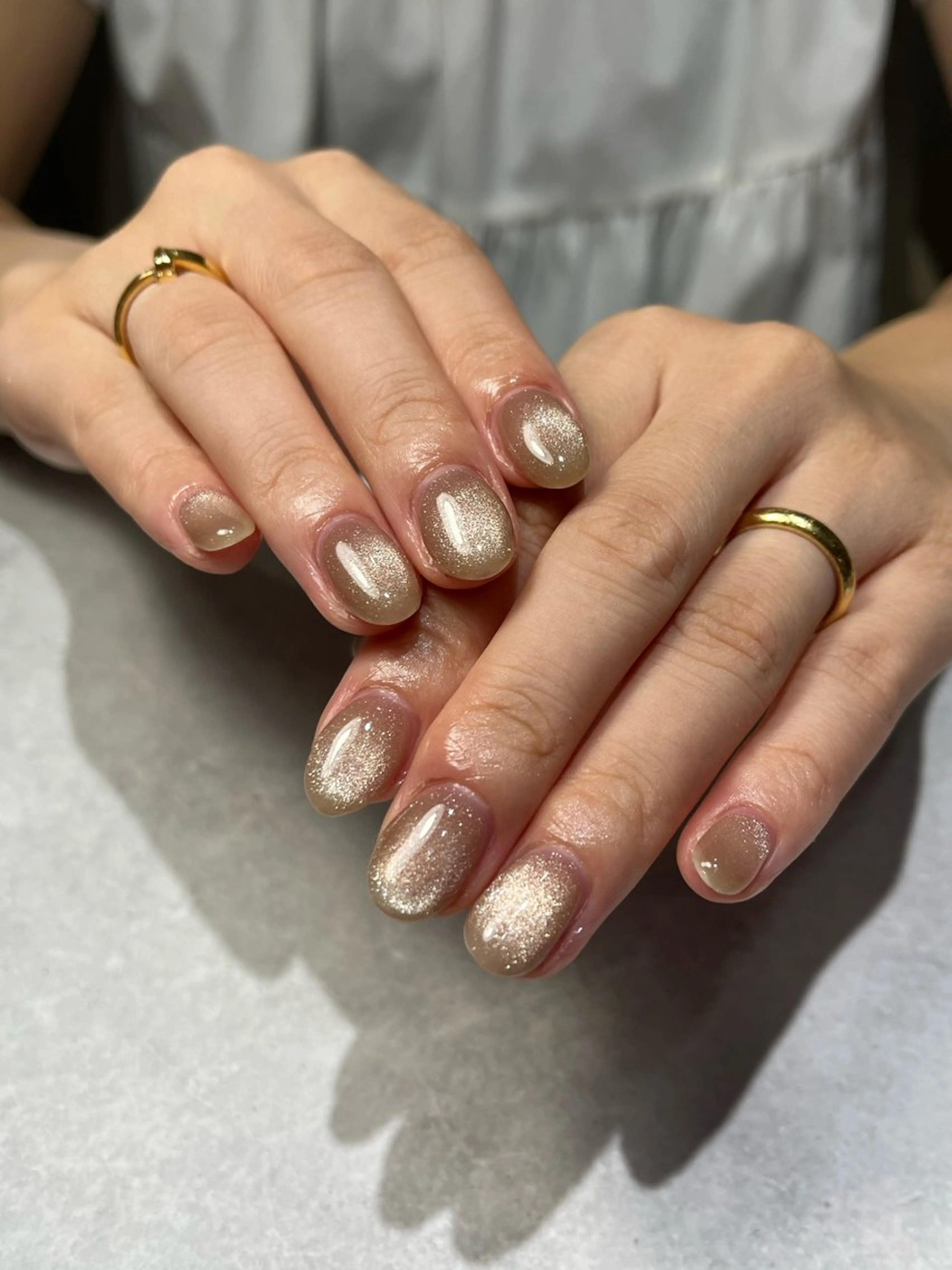 ネイル ハンドネイル 🤎Two ERI🤎のネイルデザイン