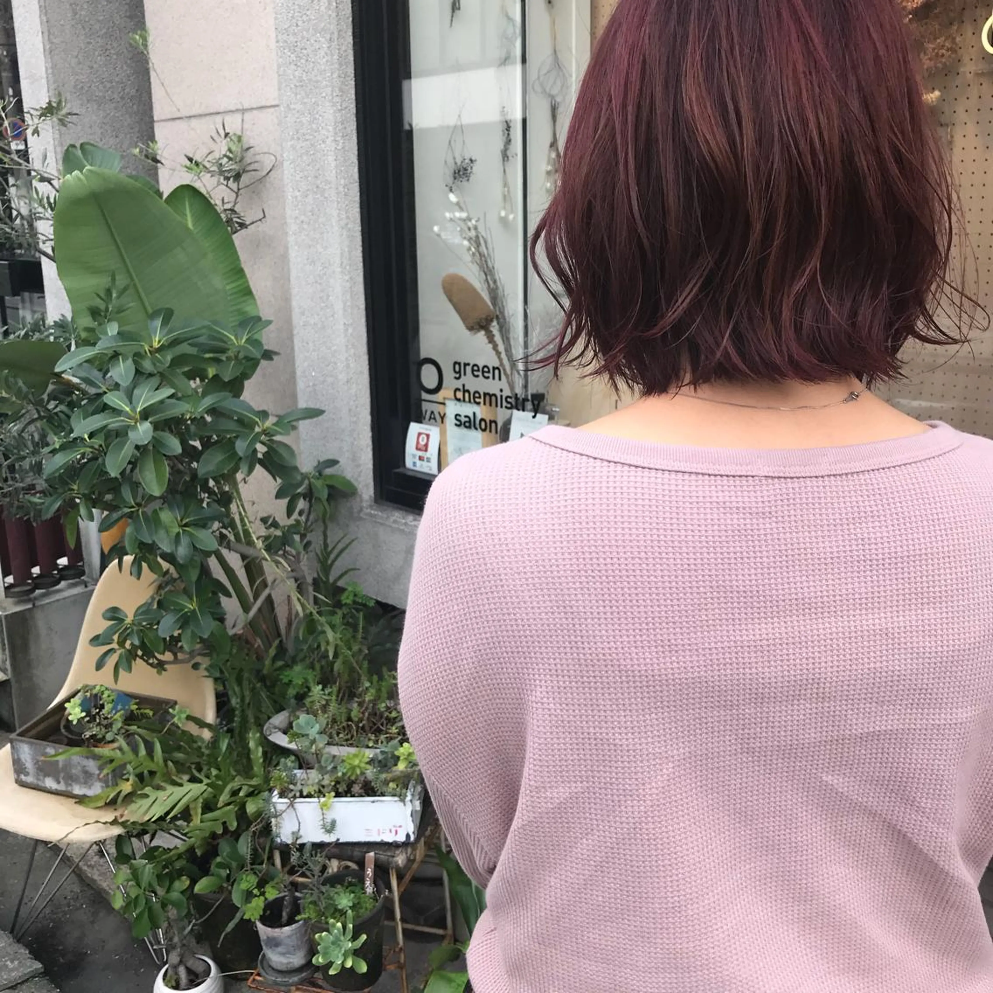 ショート 艶髪color💎髪 質改善ストレート大吉のヘアスタイル