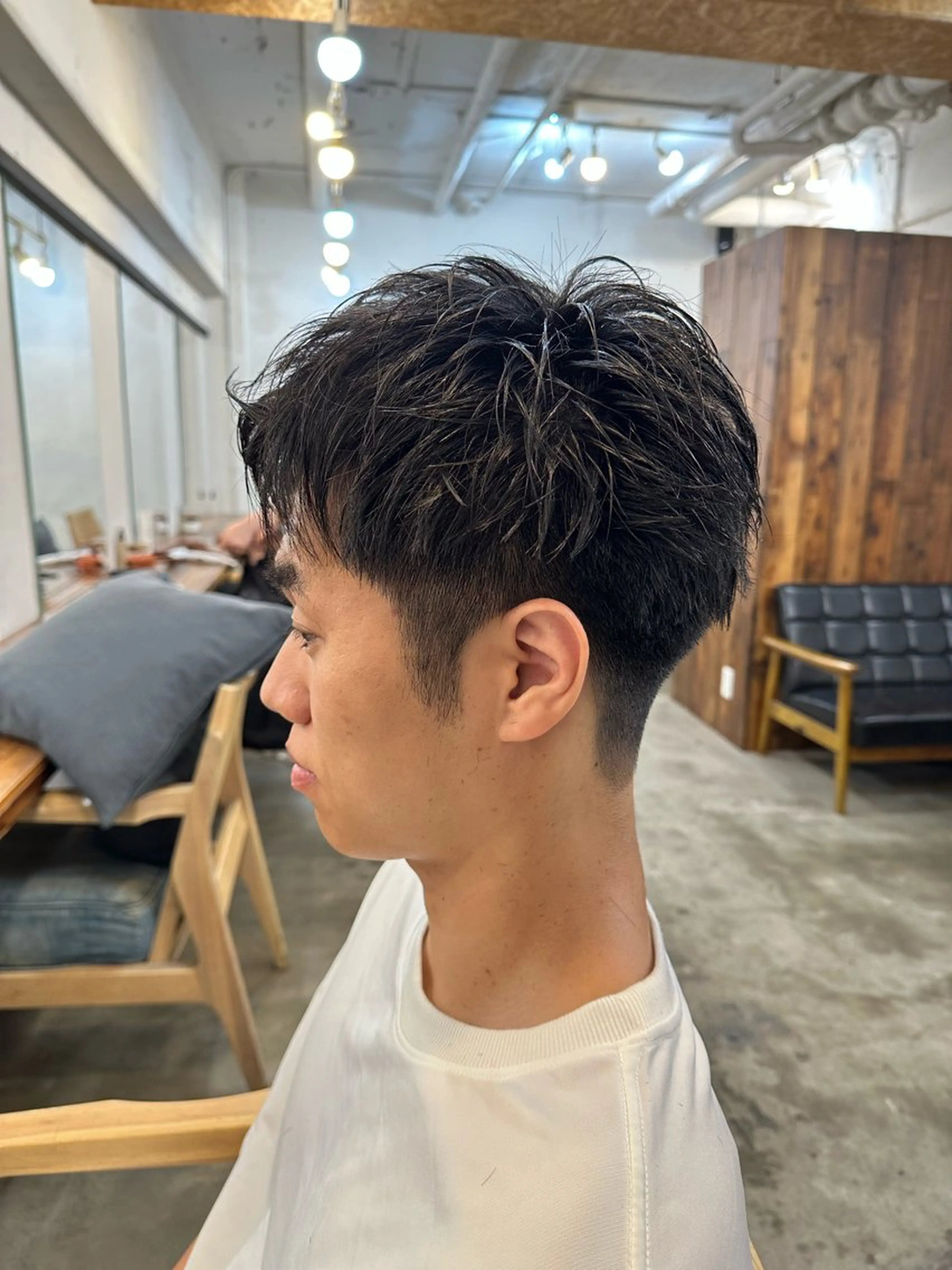 ショート メンズ 横浜/メンズ特化/ Farbe/田中颯斗のヘアスタイル