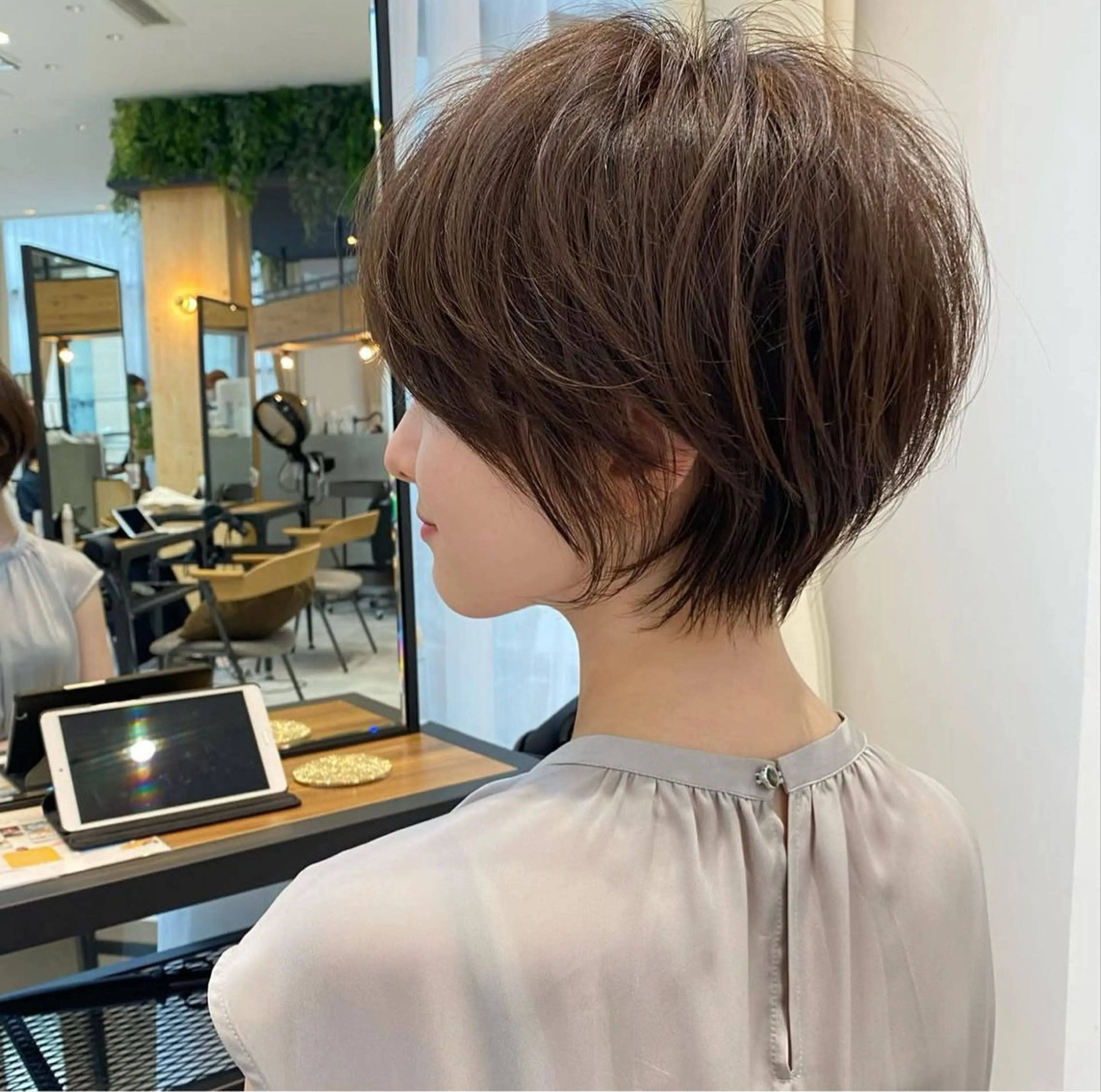 【お悩み改善メニュー】カット+Aujuaオーセナム地肌ケアトリートメント【ショート限定✨️】の写真