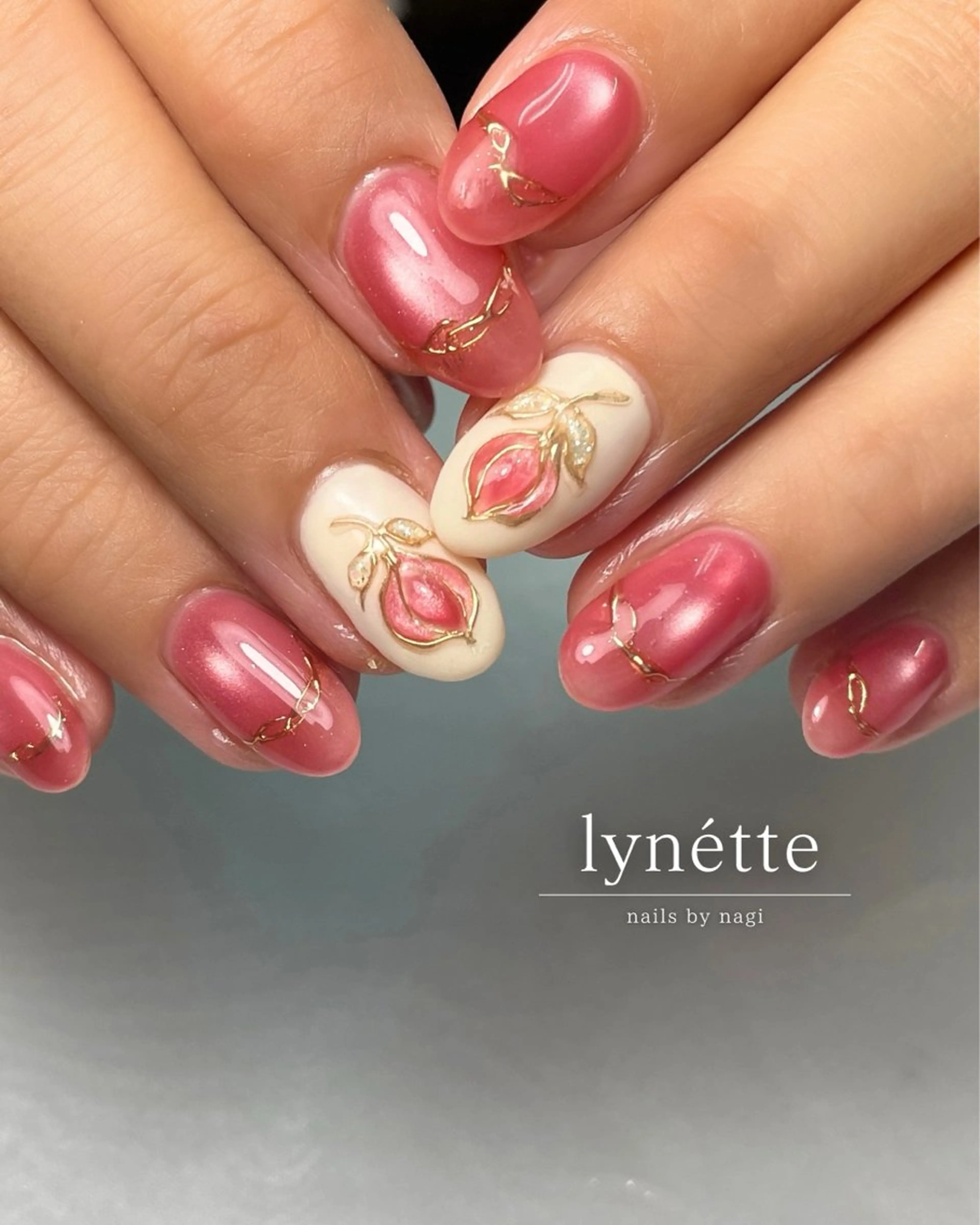 ネイル lynétte 那覇ネイルサロンのネイルデザイン