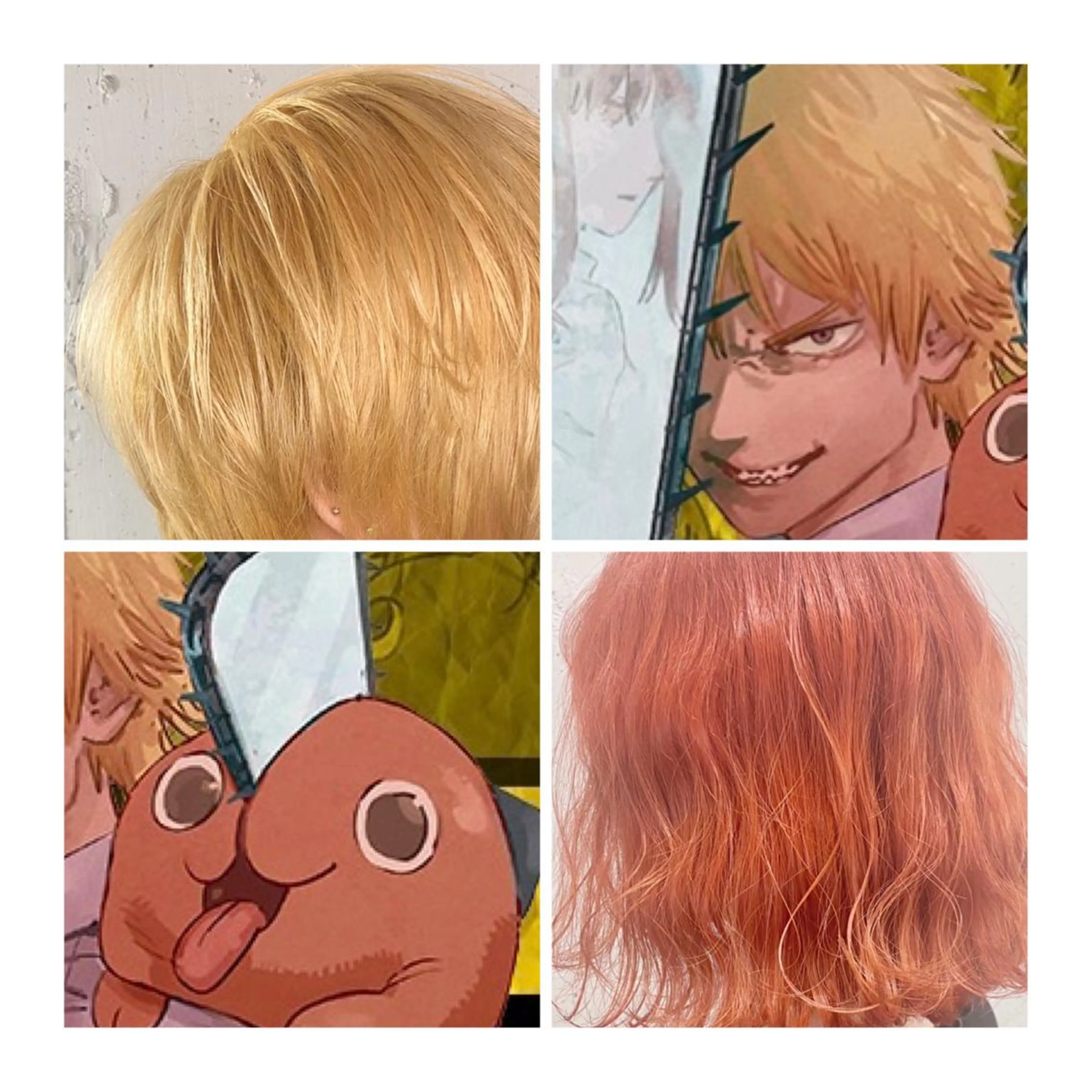 ショート カラー TSUNO🦖 派手髪/オタク美容師のヘアスタイル