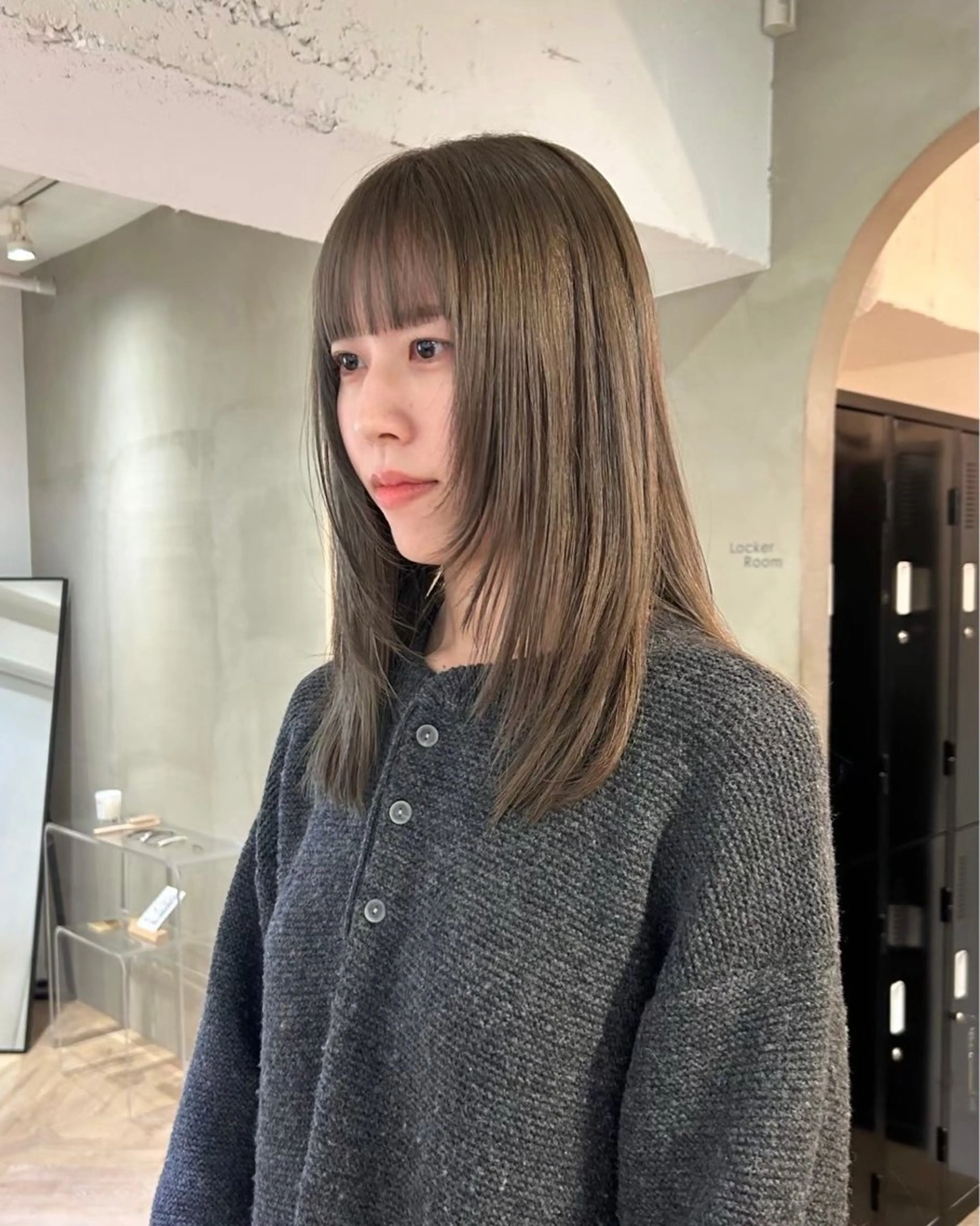 ミディアム カラー レイヤーカット/暖色 カラー/mao🎀のヘアスタイル