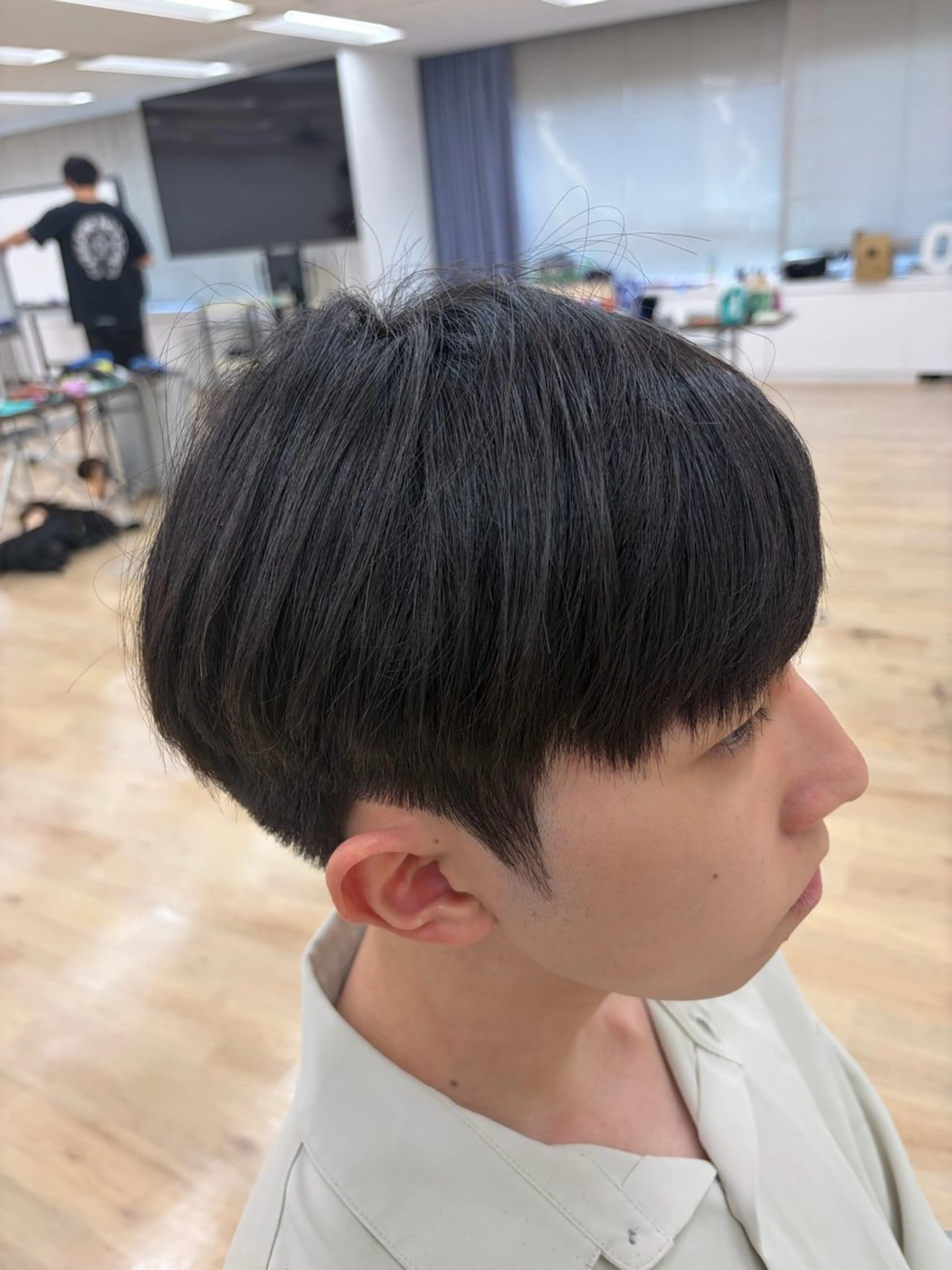 ショート メンズ 縮毛矯正 縮毛矯正 ✨矯正口コミ4.9✨ 歴21年代表ヨシアキのヘアスタイル