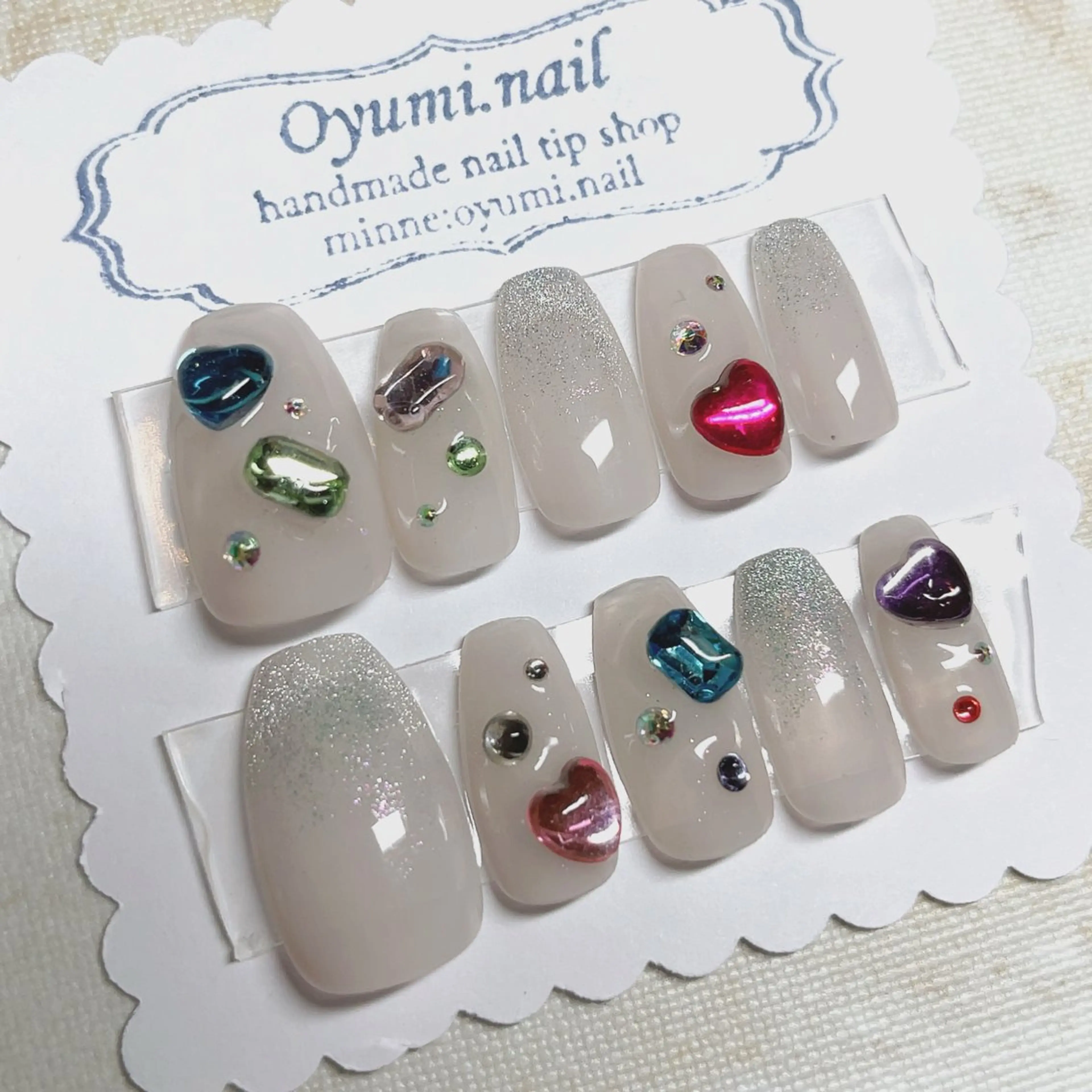 ネイル ネイルチップ ハンドネイル takanashi yumiのネイルデザイン