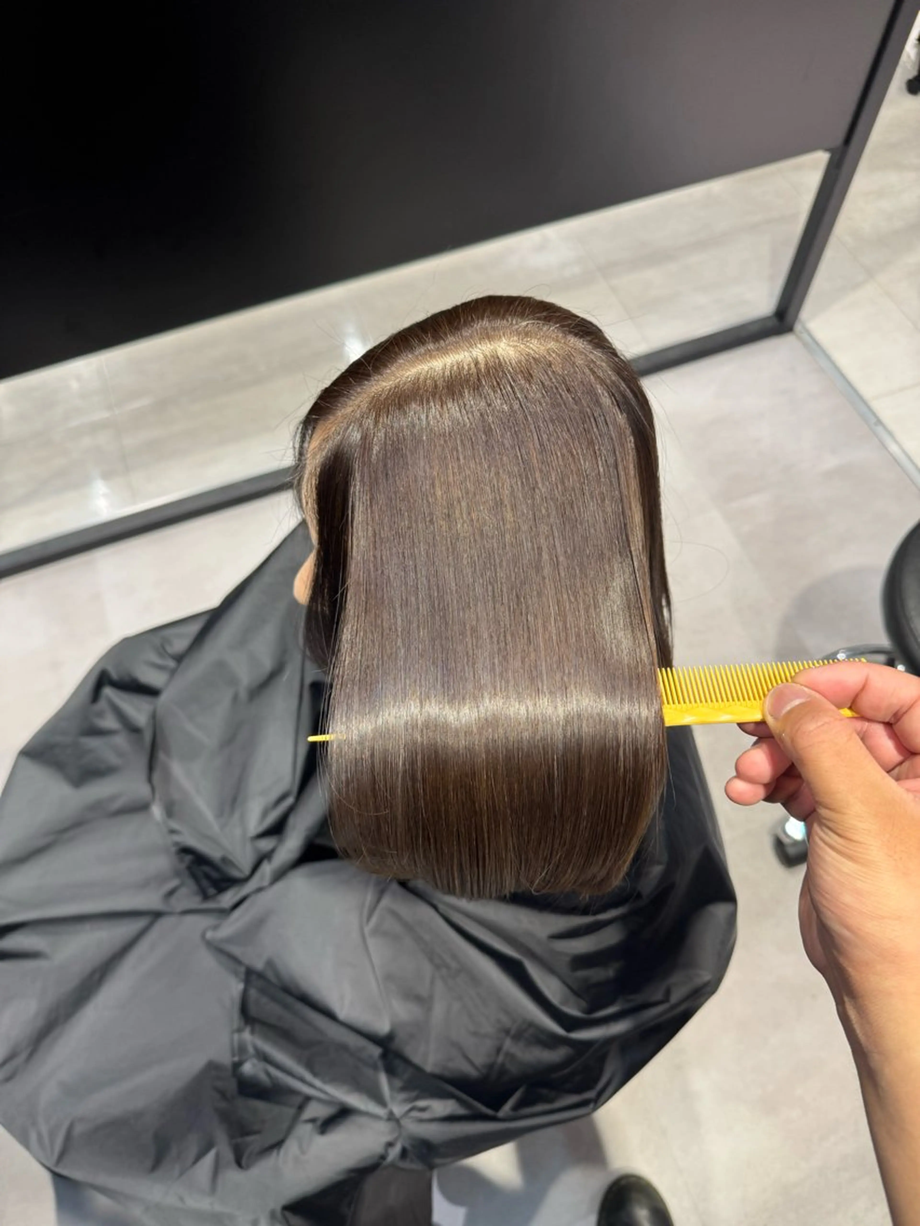 【リピーター様】カット×白髪活かしカラー髪質改善ヘアエステ付の写真