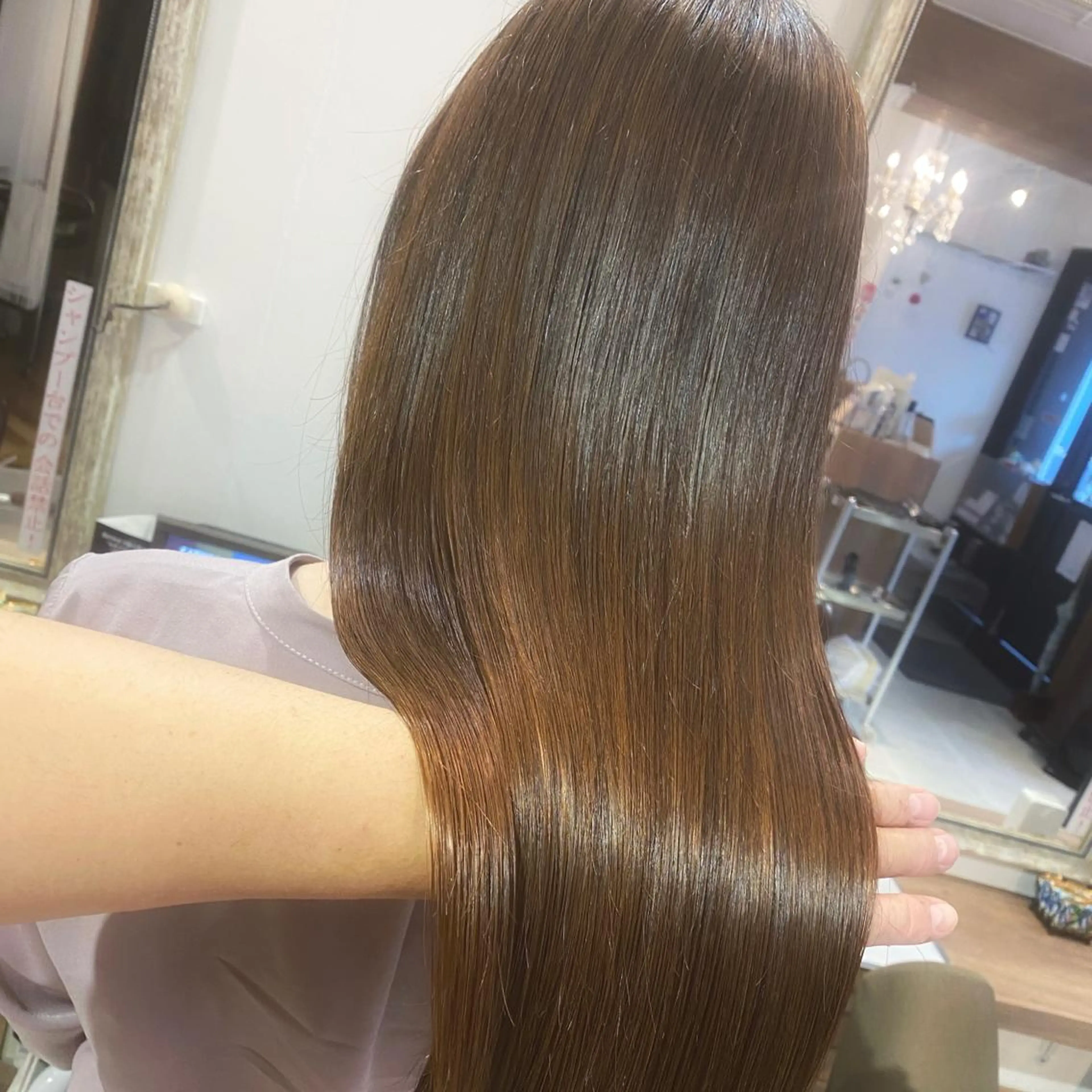 ロング 髪質改善 ロング トリートメント 酸熱トリートメント 髪質改善特化 安東駿介のヘアスタイル