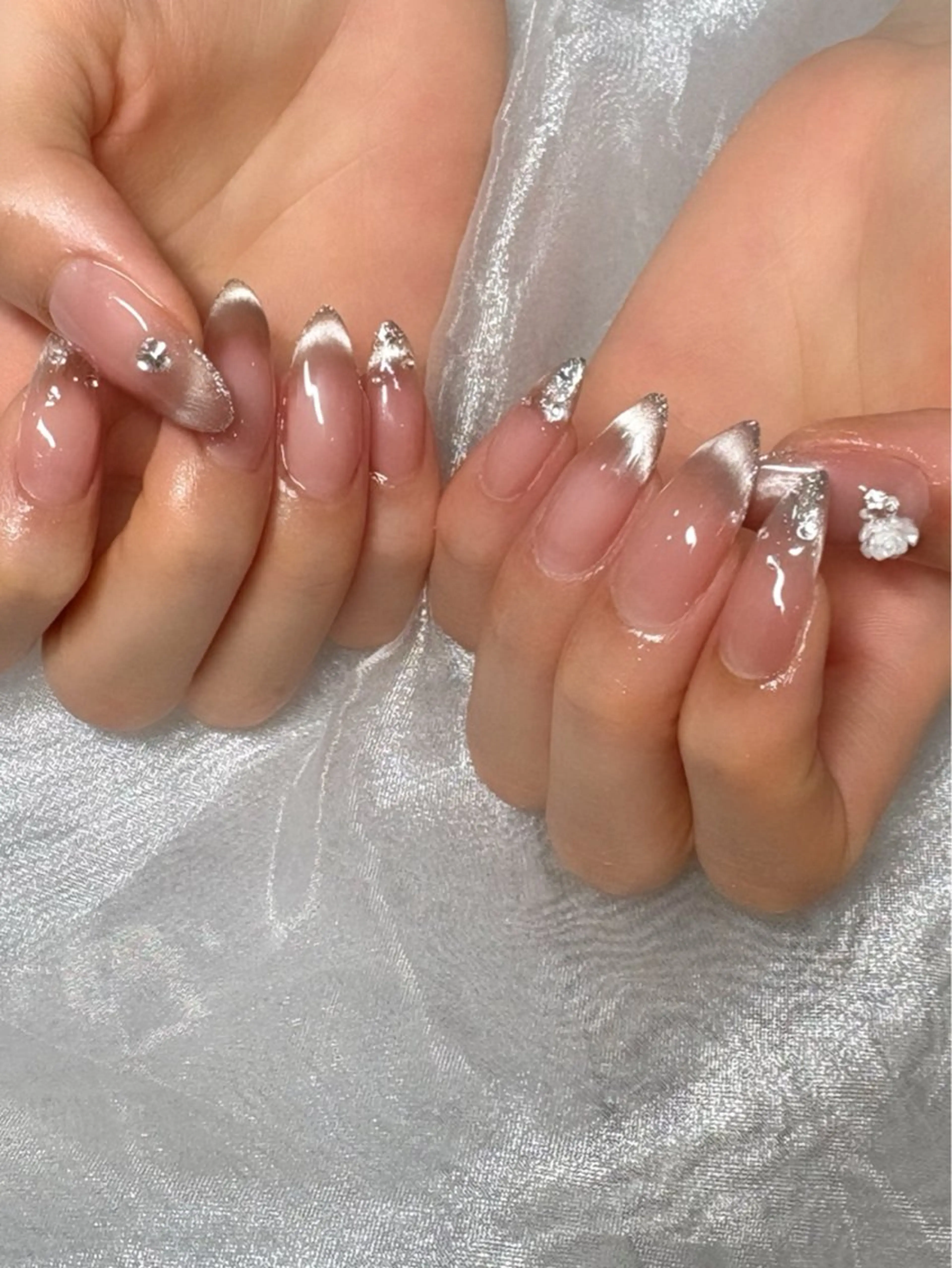 ネイル ハンドネイル 艶/マグネット/網紅 /韓国/岩下りほのネイルデザイン