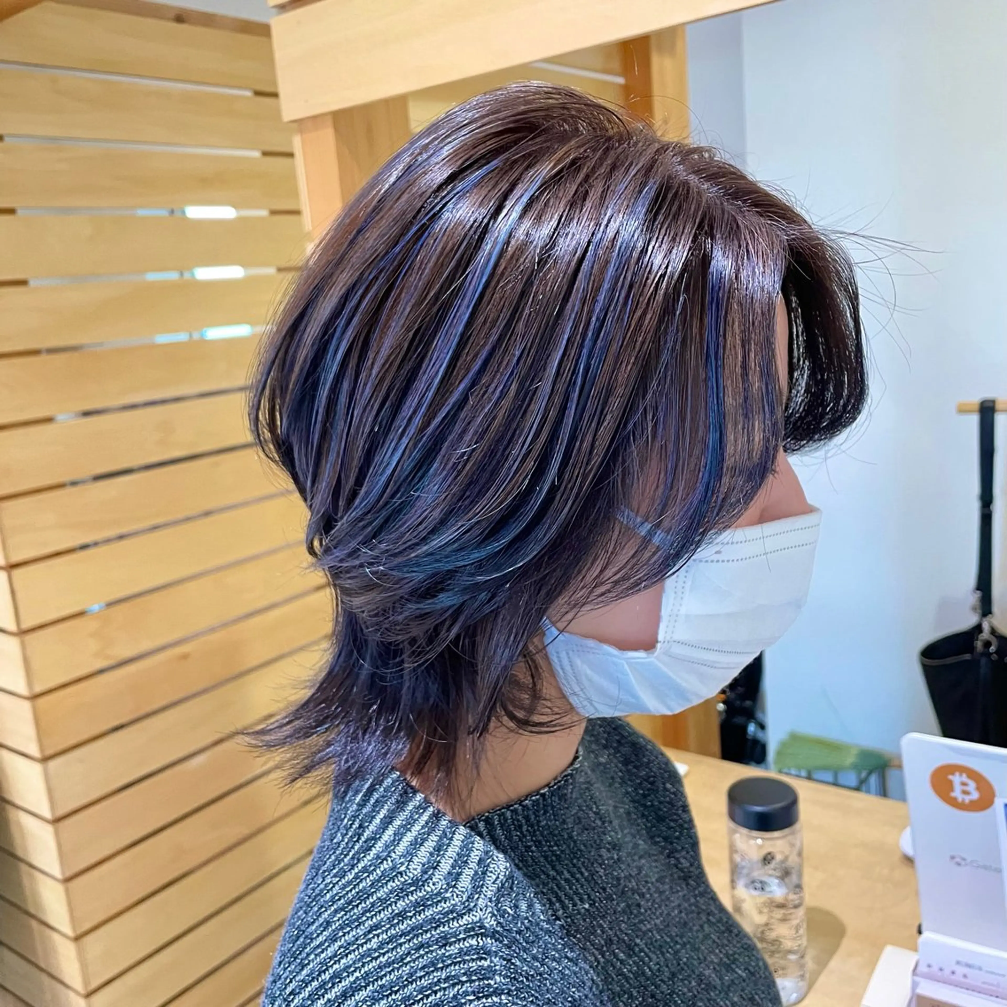 ショート カラー ブリーチ ✨髪質改善🎨 杉本賢人のヘアスタイル