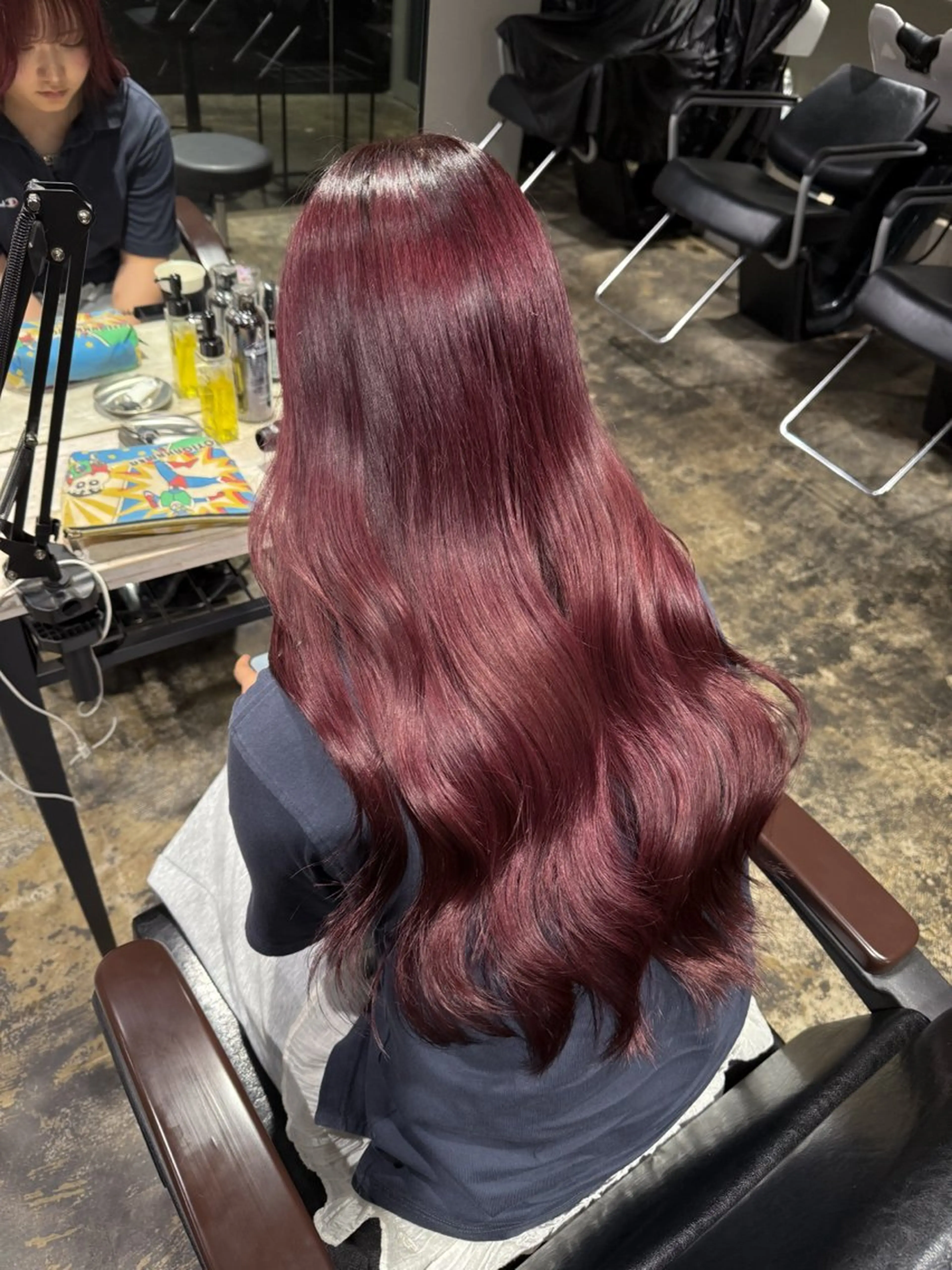 ロング カラー ハイトーン･髪質改善 MIOKAのヘアスタイル