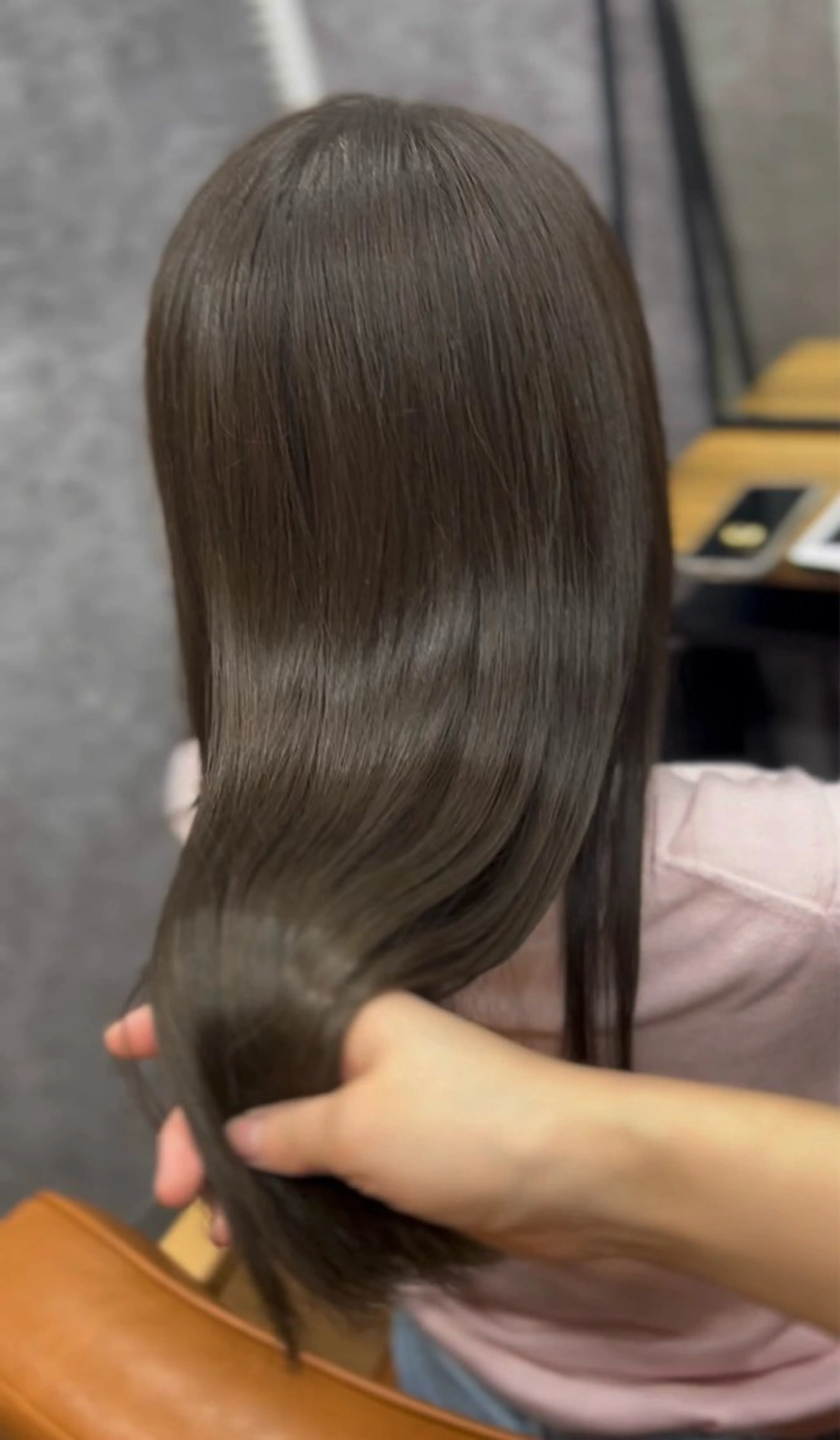 セミロング カット ヘアカラー トリートメント ヘアセット cocoa船橋🦄 chinamiのヘアスタイル