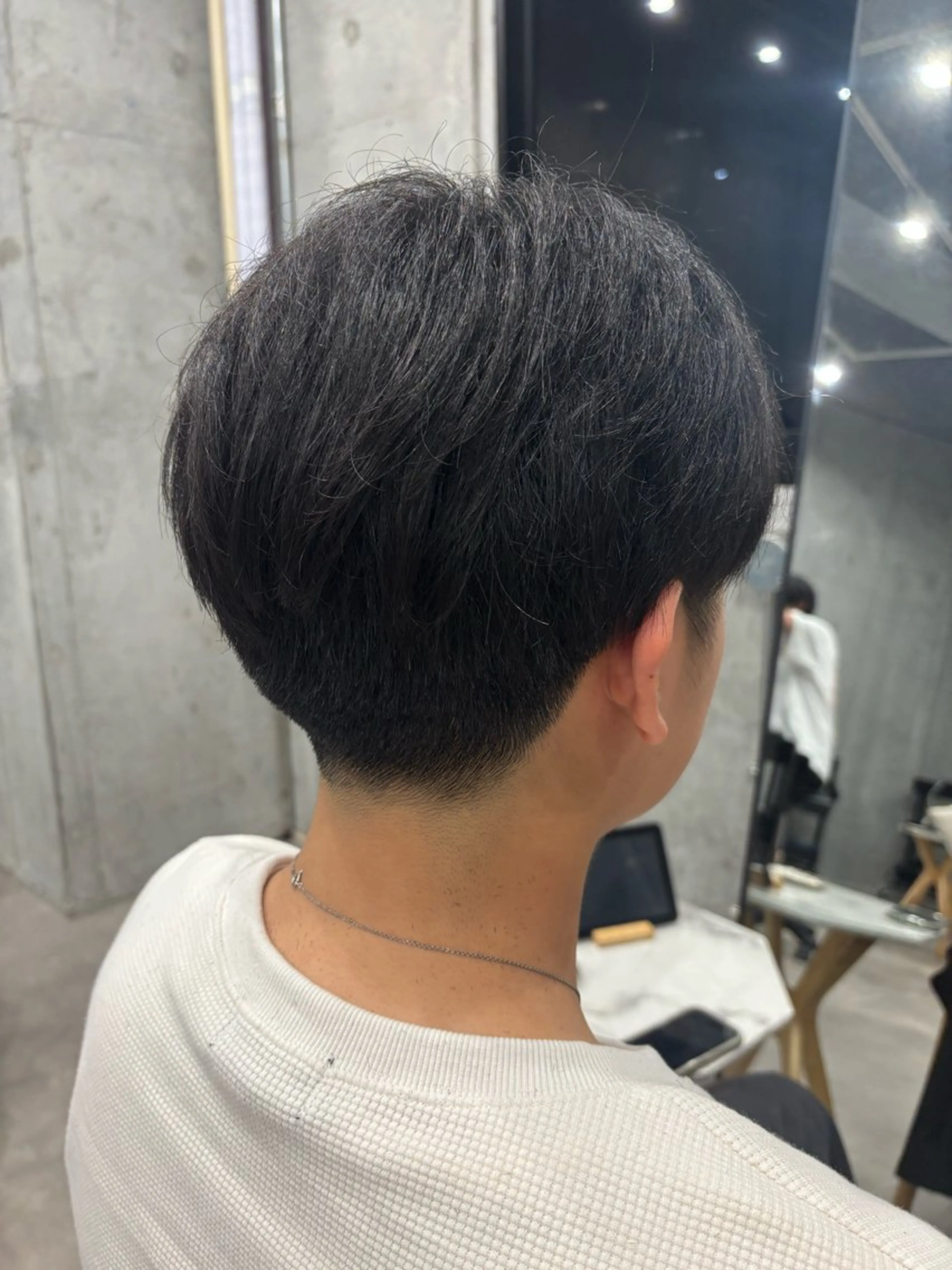 メンズ マッシュ たなき ゆうかのヘアスタイル