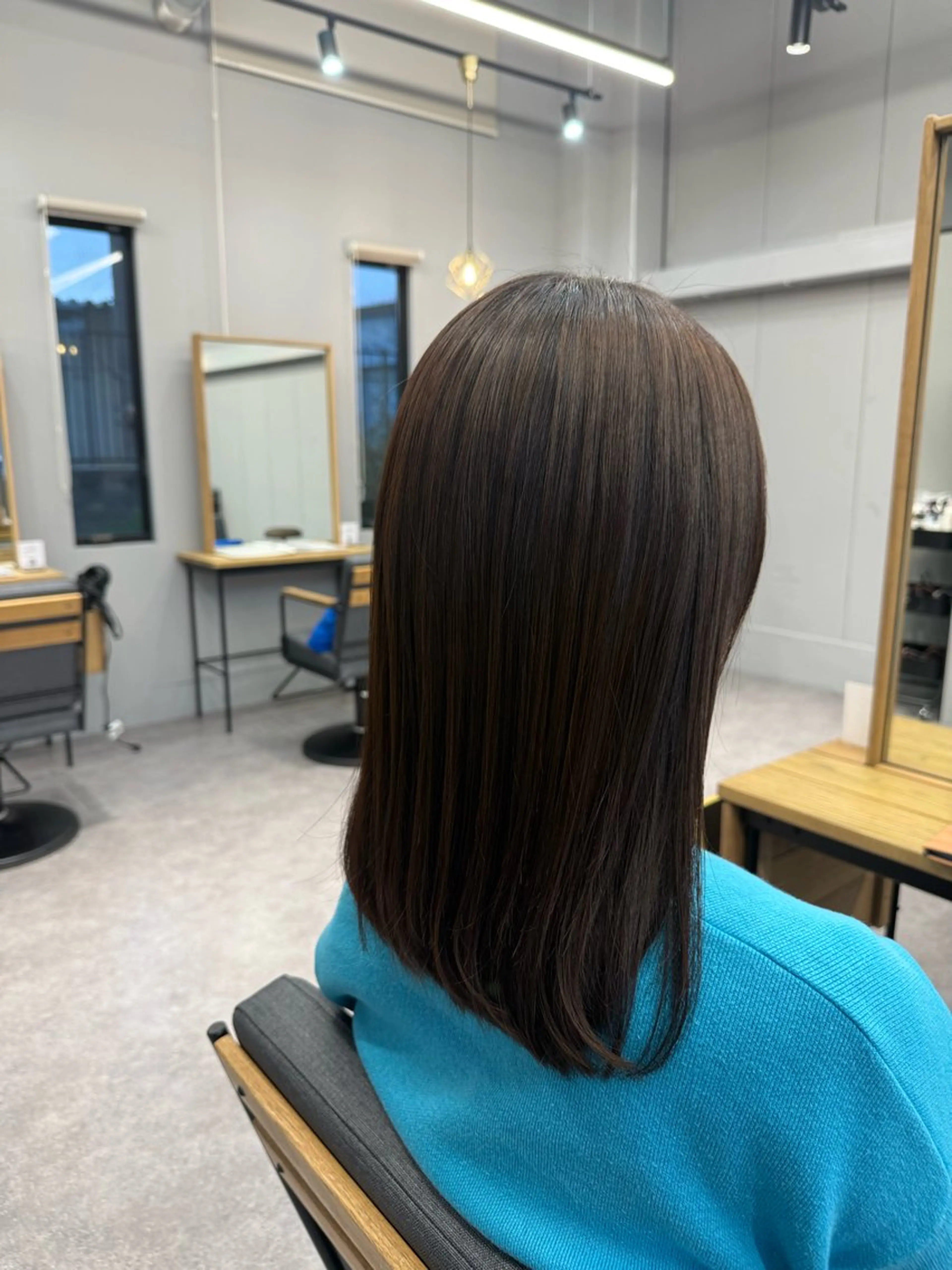カラー 髪質改善 ヘアカラー カラーモデル┋鶴見区 ┋横堤┋陽菜実🫧のヘアスタイル