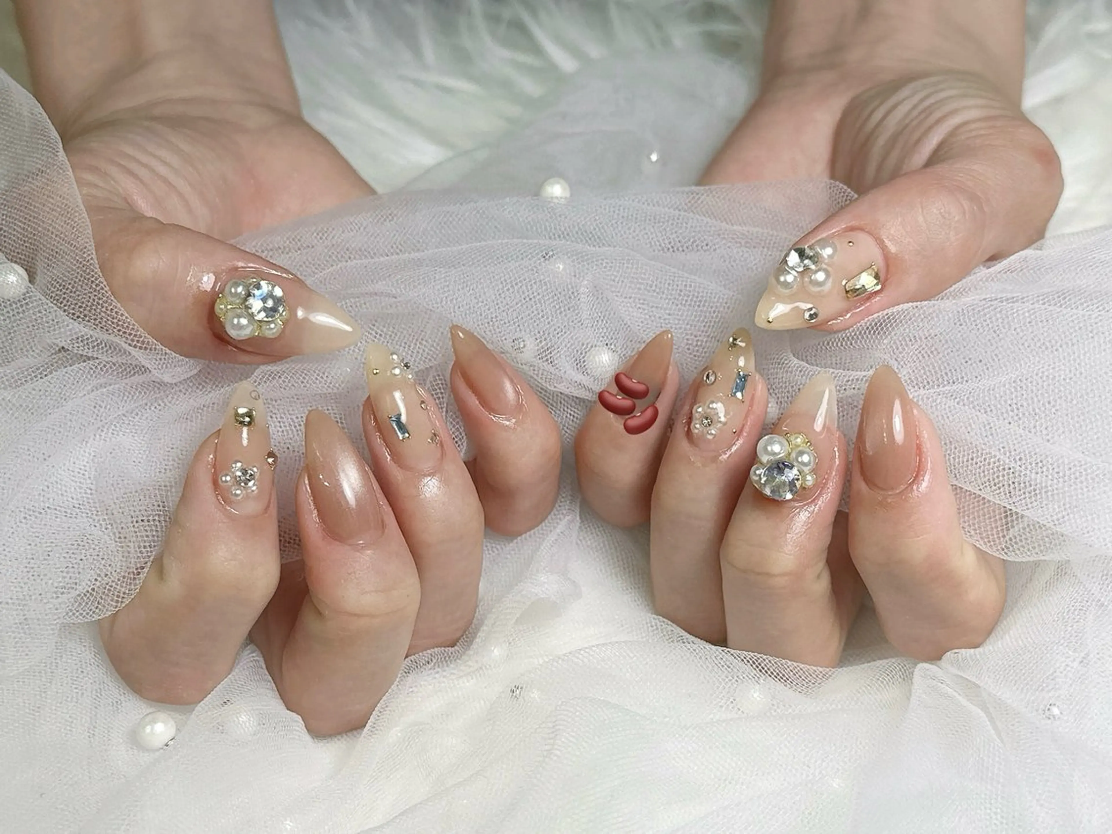 ネイル ハンドネイル Eclat〔エクラ〕 MOEKA𝜗𝜚*のネイルデザイン