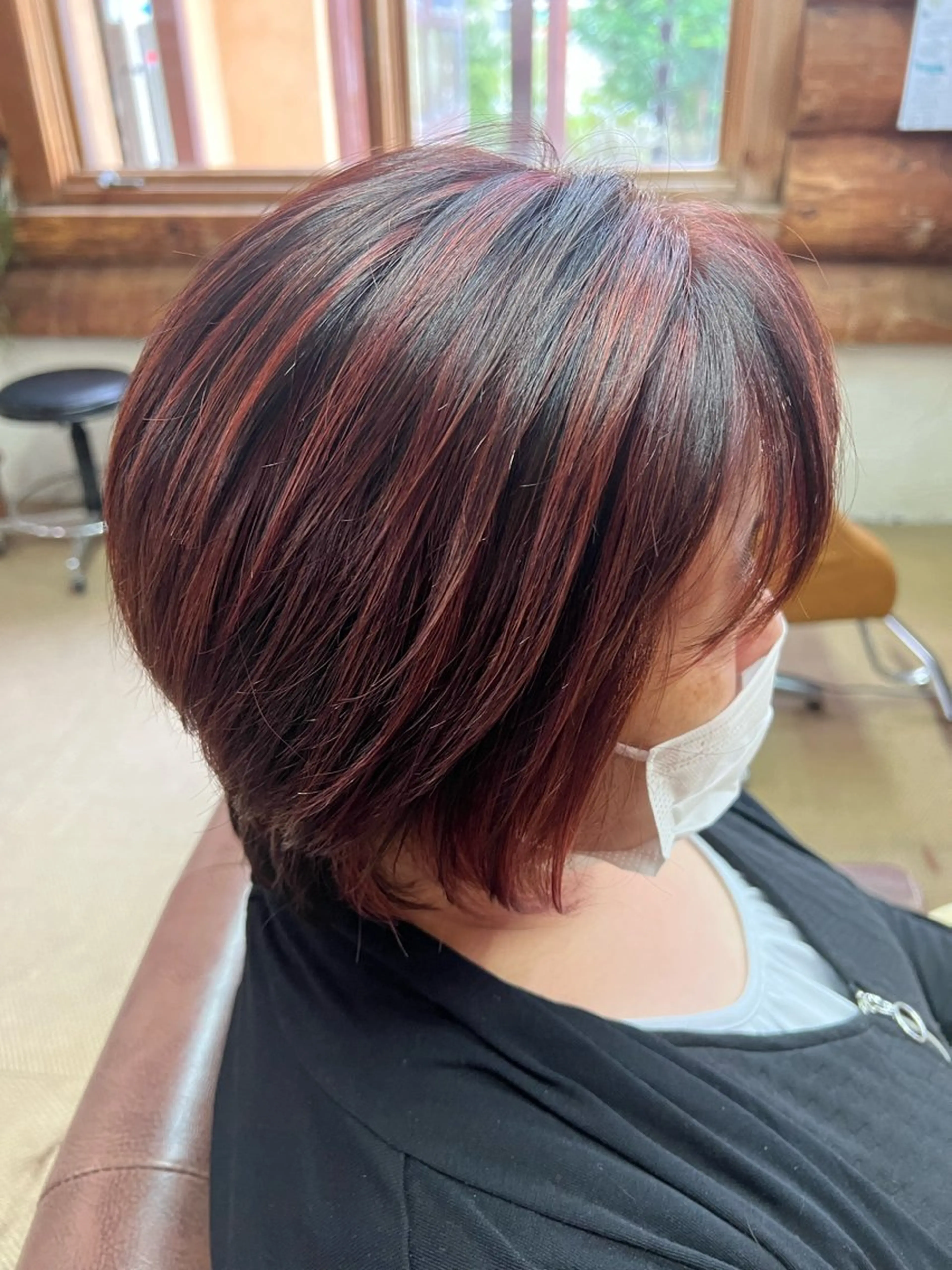 ショート カラー 奥田 勝亮のヘアスタイル