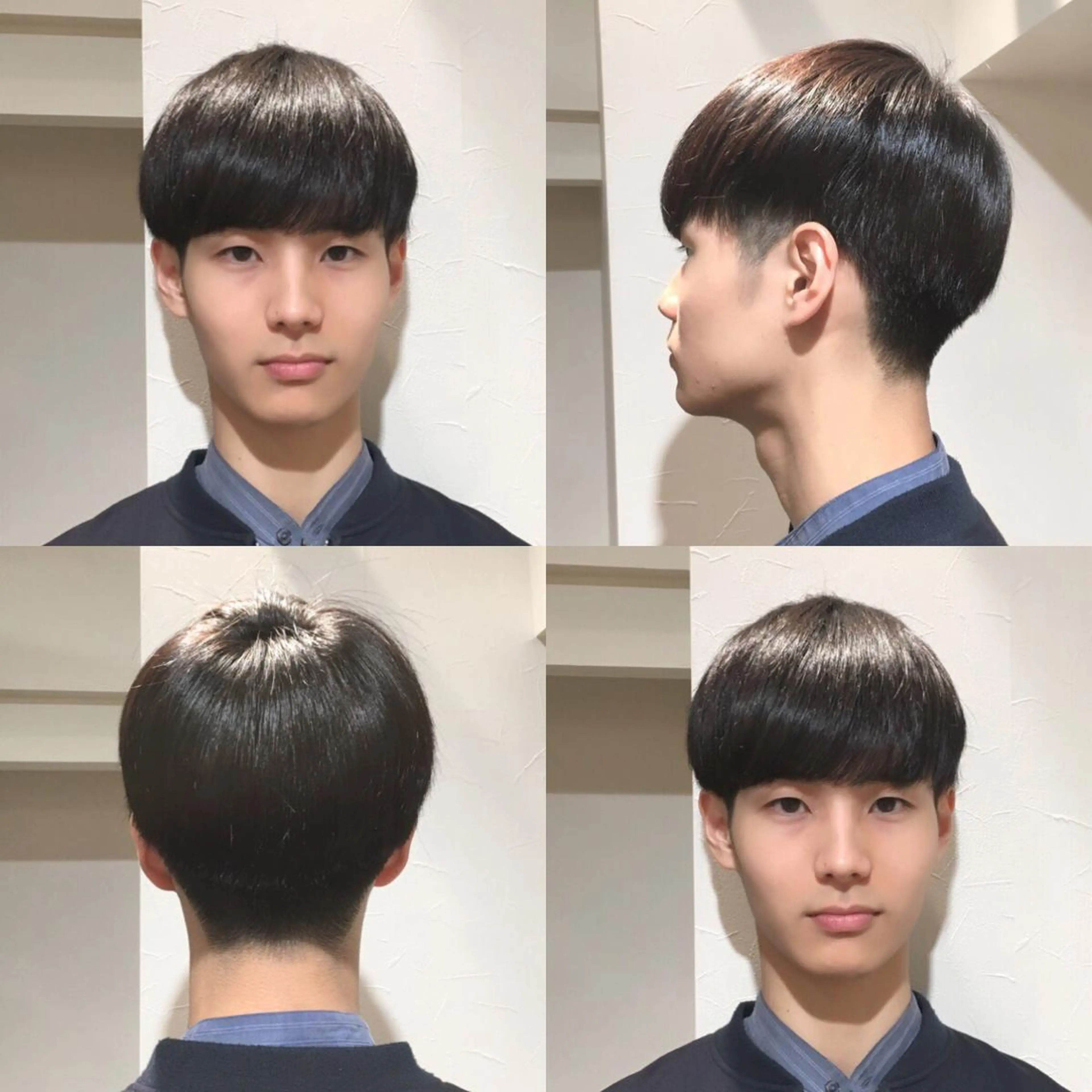 ミディアム カラー ヘアアレンジ メンズ メンズ韓国風 韓国マッシュ マッシュ 韓国風ヘア As hair所属・柔らか垢抜けｶﾗｰと ｶｯﾄ🫧ASUKAのヘアスタイル