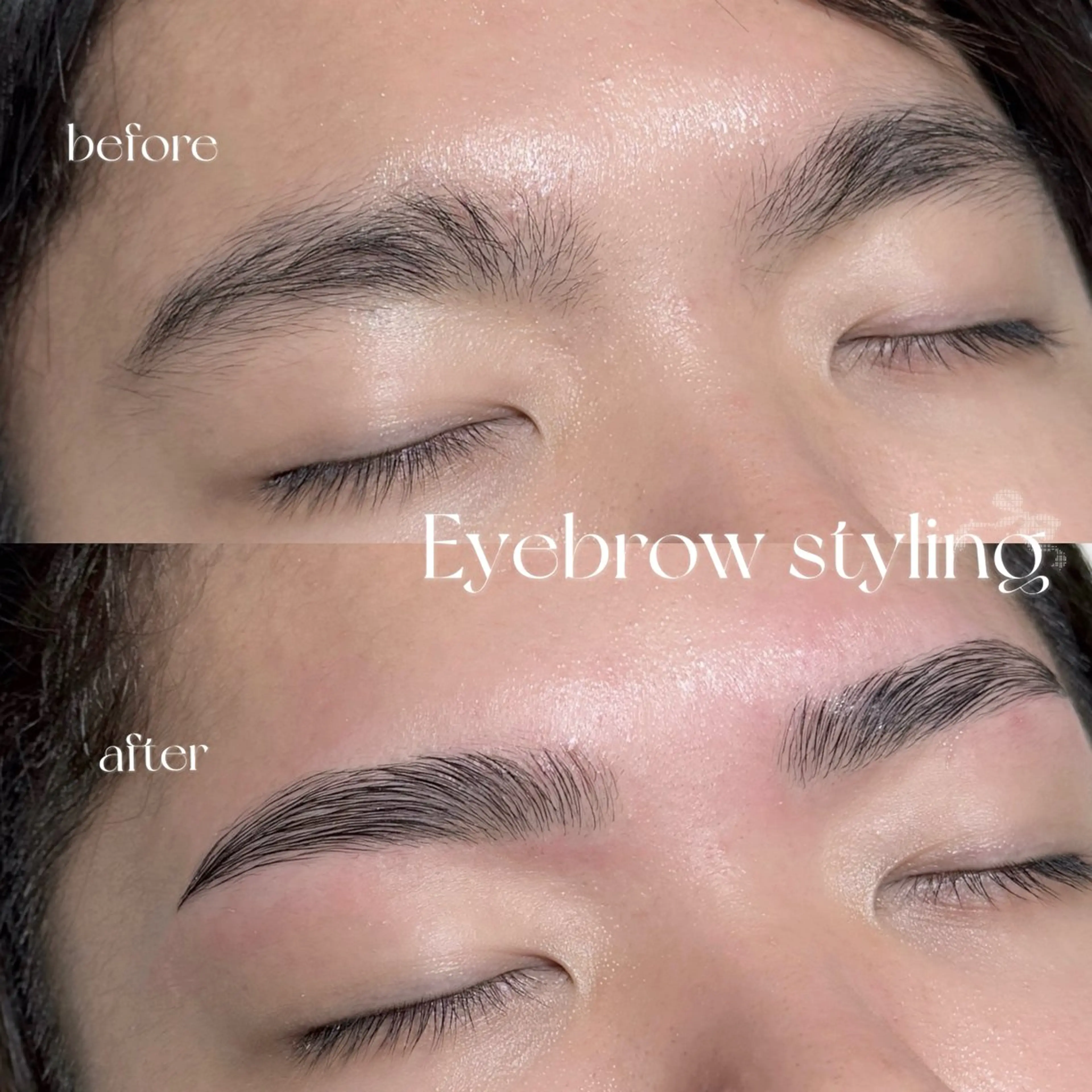 眉wax 、ハリウッドブロウの写真