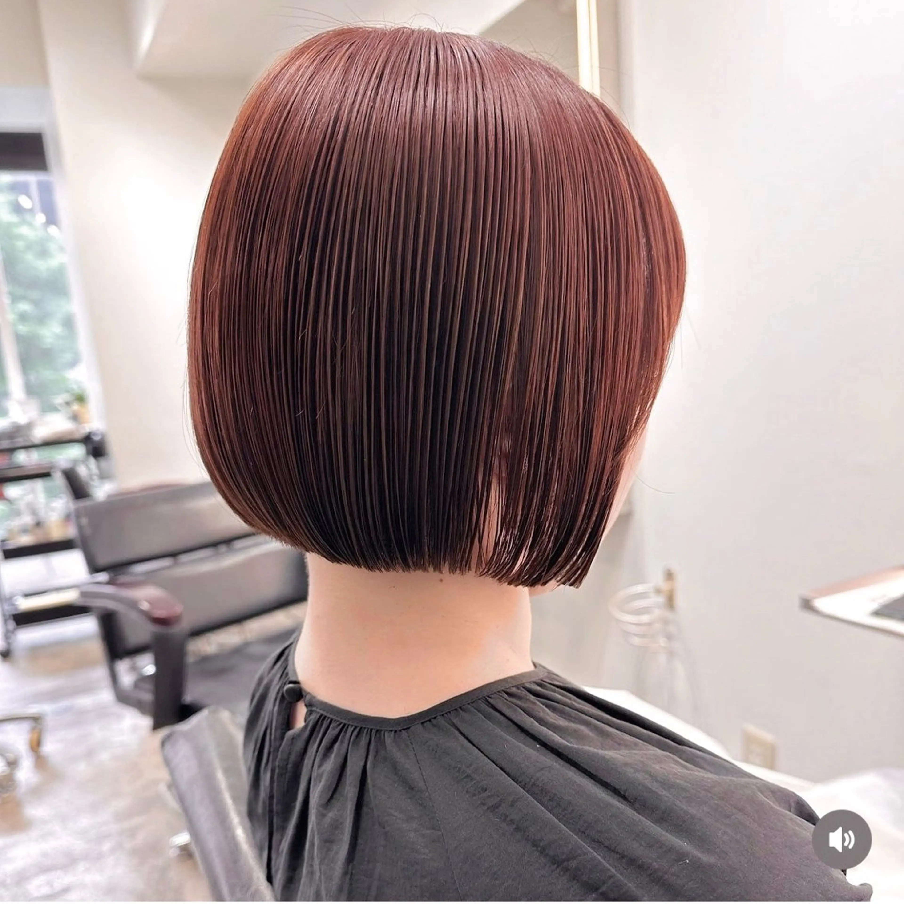 ショート カラー ボブ green machida所属・暖色・ベージュ♡ nanoha itoのヘアスタイル