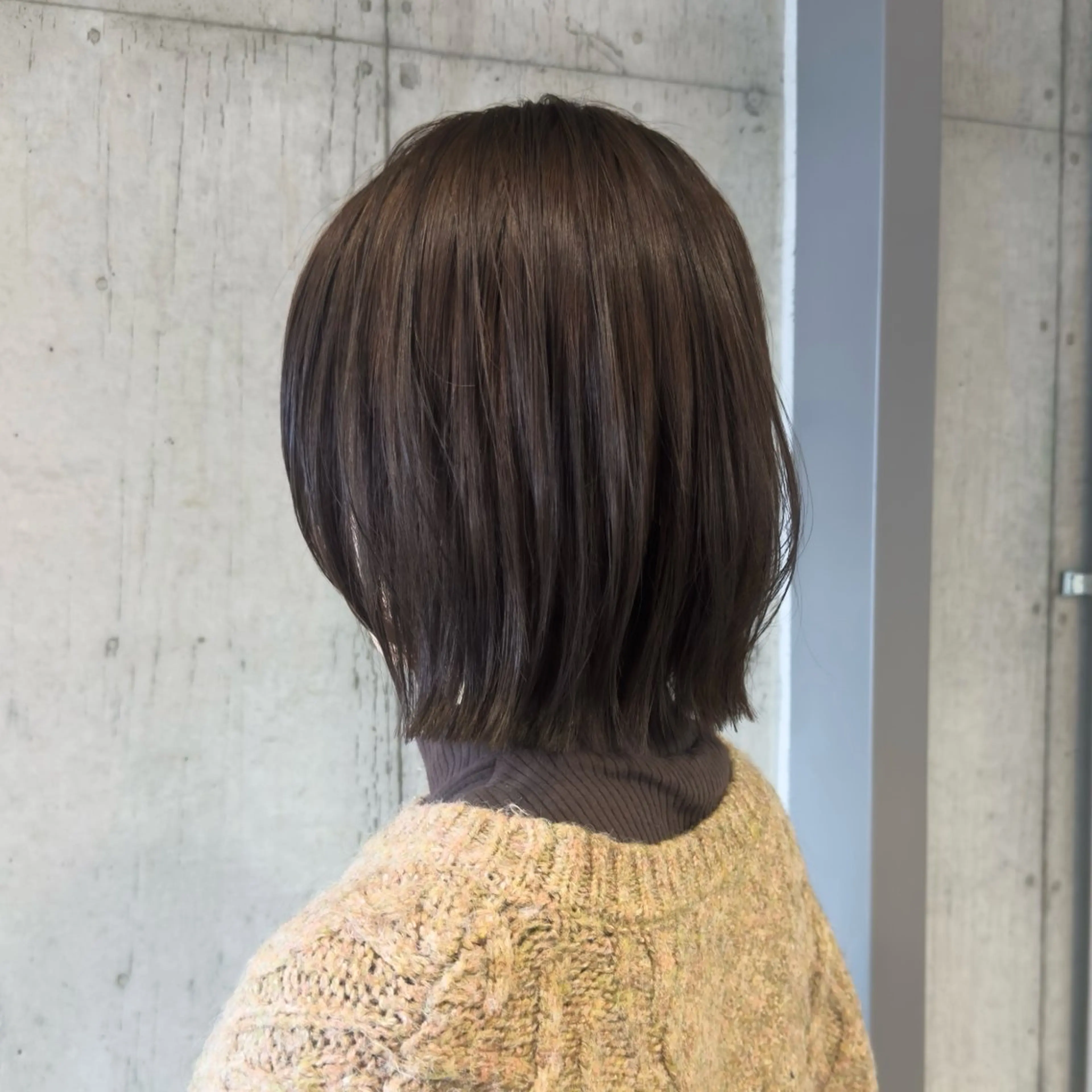 ショート カラー ボブレイヤー 透明感カラー ボブ くびれヘア レイヤーカット カット ヘアカラー トリートメント 透明感/血色カラー/ 似合せレイヤー/ゆいのヘアスタイル